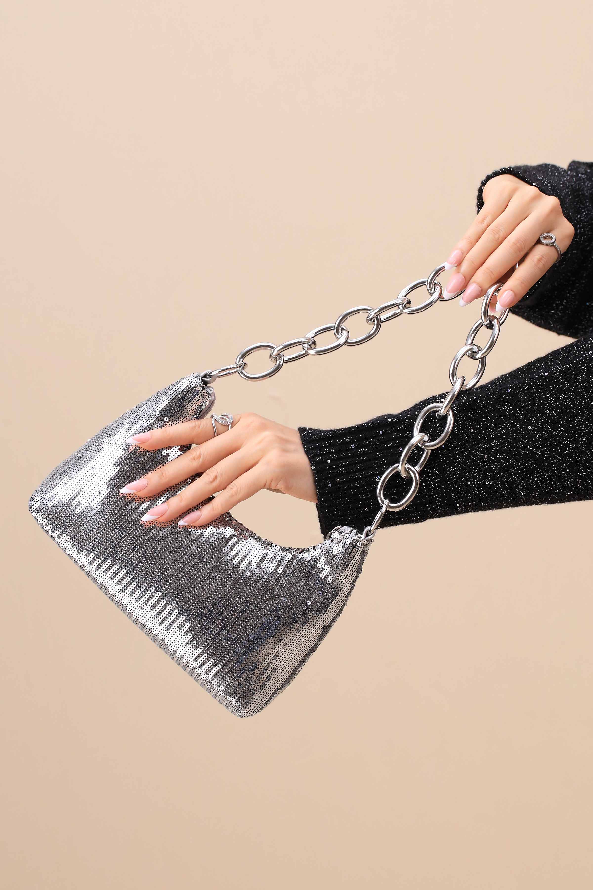 Silver Clutch-445732120-for Women - Bag Winter Collection | Nishat | Shop Online