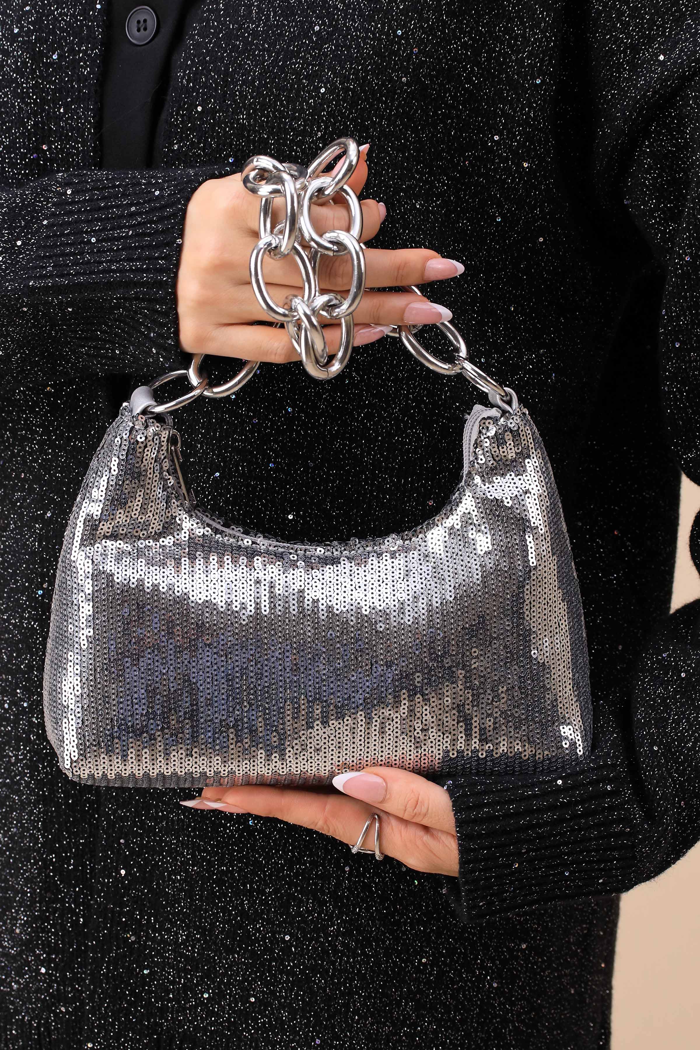 Silver Clutch-445732120-for Women - Bag Winter Collection | Nishat | Shop Online