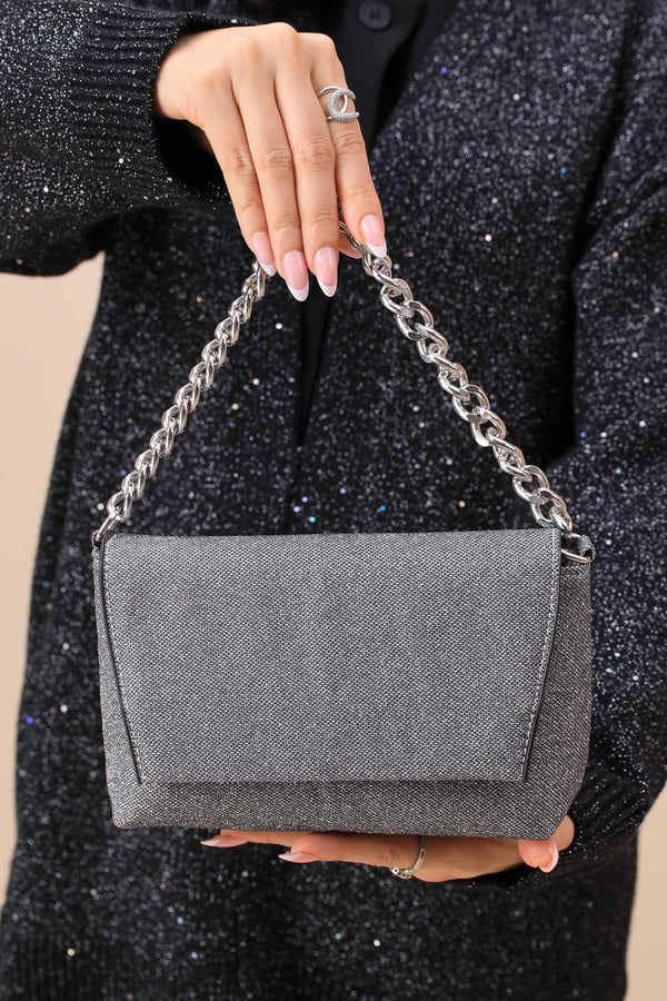 Dark Grey Clutch-445752121-for Women - Bag Winter Collection | Nishat | Shop Online