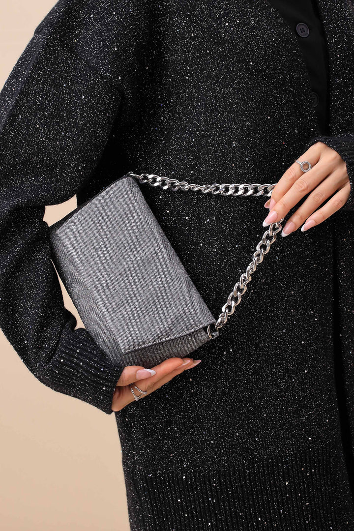 Dark Grey Clutch-445752121-for Women - Bag Winter Collection | Nishat | Shop Online
