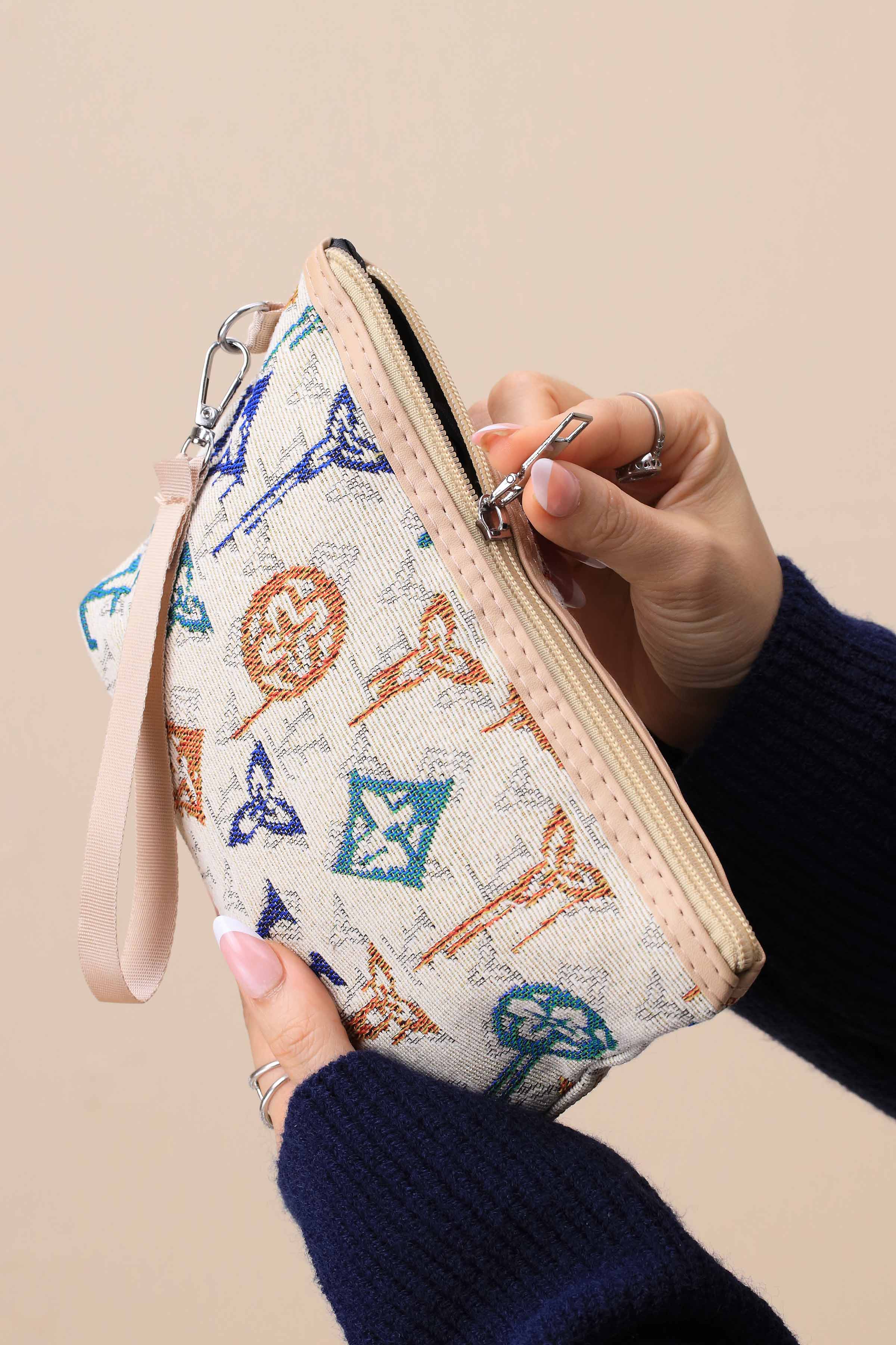 Beige Vanity Bag-445872118-for Women - Bag Winter Collection | Nishat | Shop Online