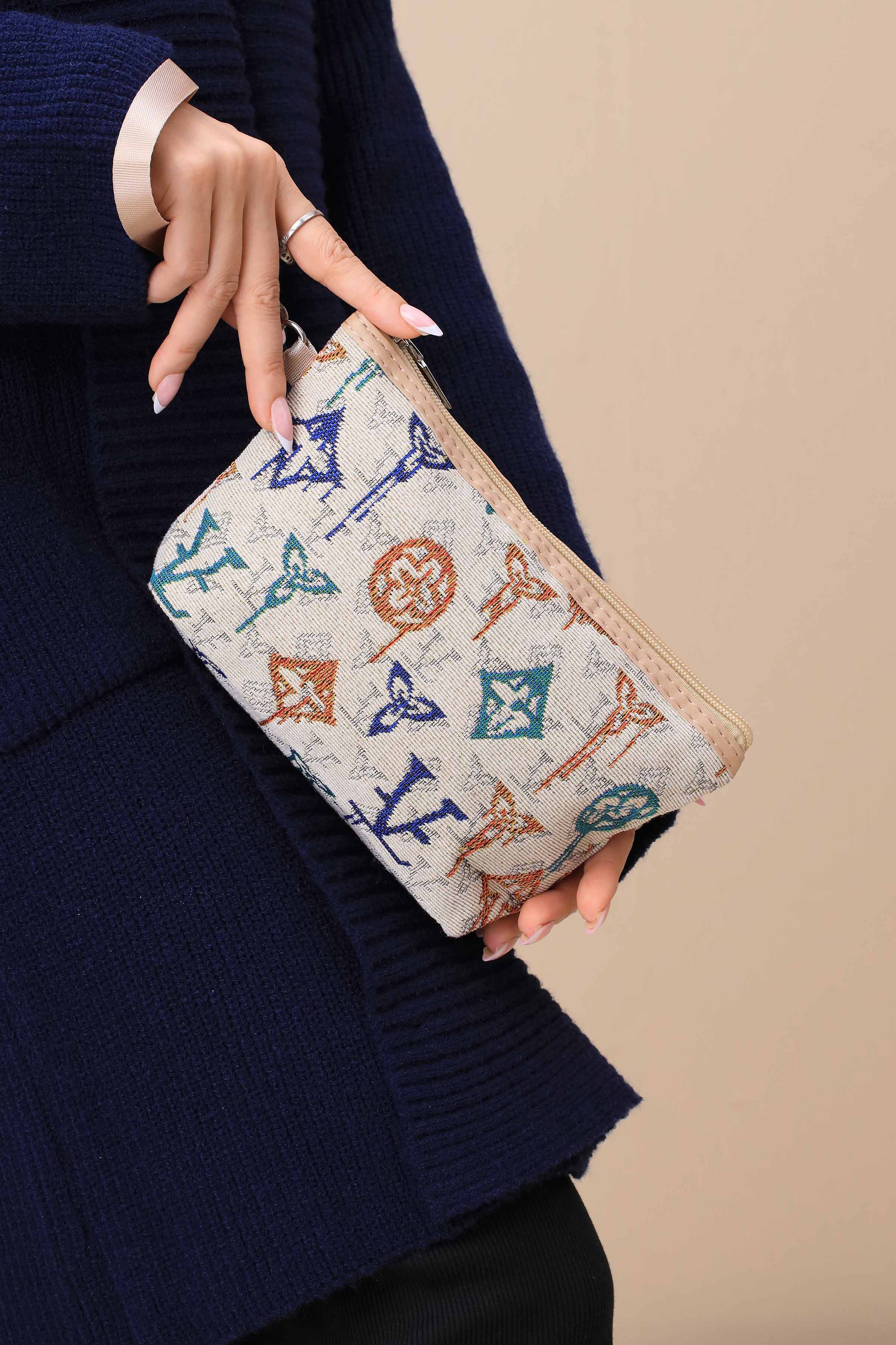 Beige Vanity Bag-445872118-for Women - Bag Winter Collection | Nishat | Shop Online