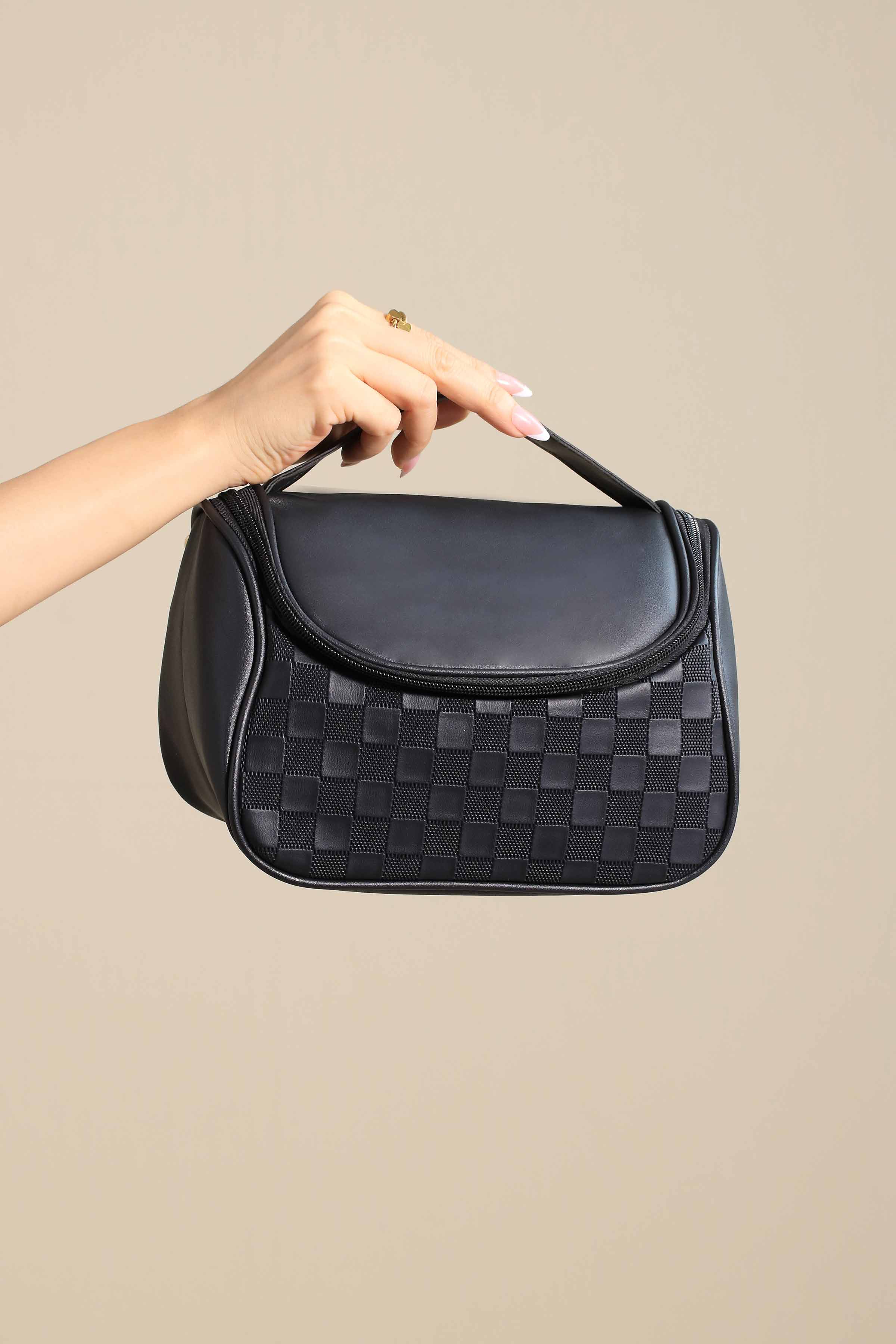 Black Vanity Bag-445912103 for Women - Bag Winter Collection | Nishat | Shop Online