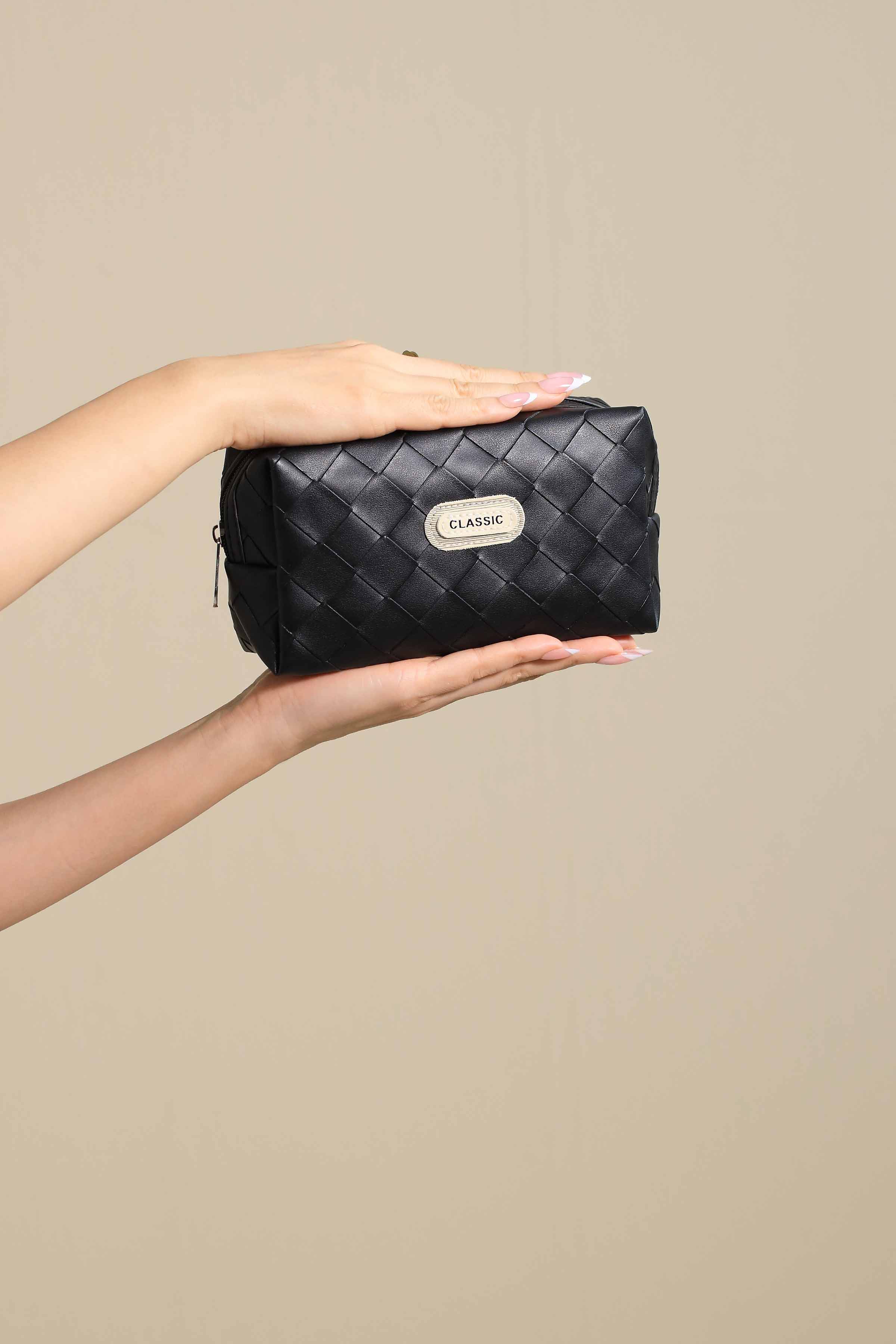 Black Vanity Bag-445962103 for Women - Bag Winter Collection | Nishat | Shop Online