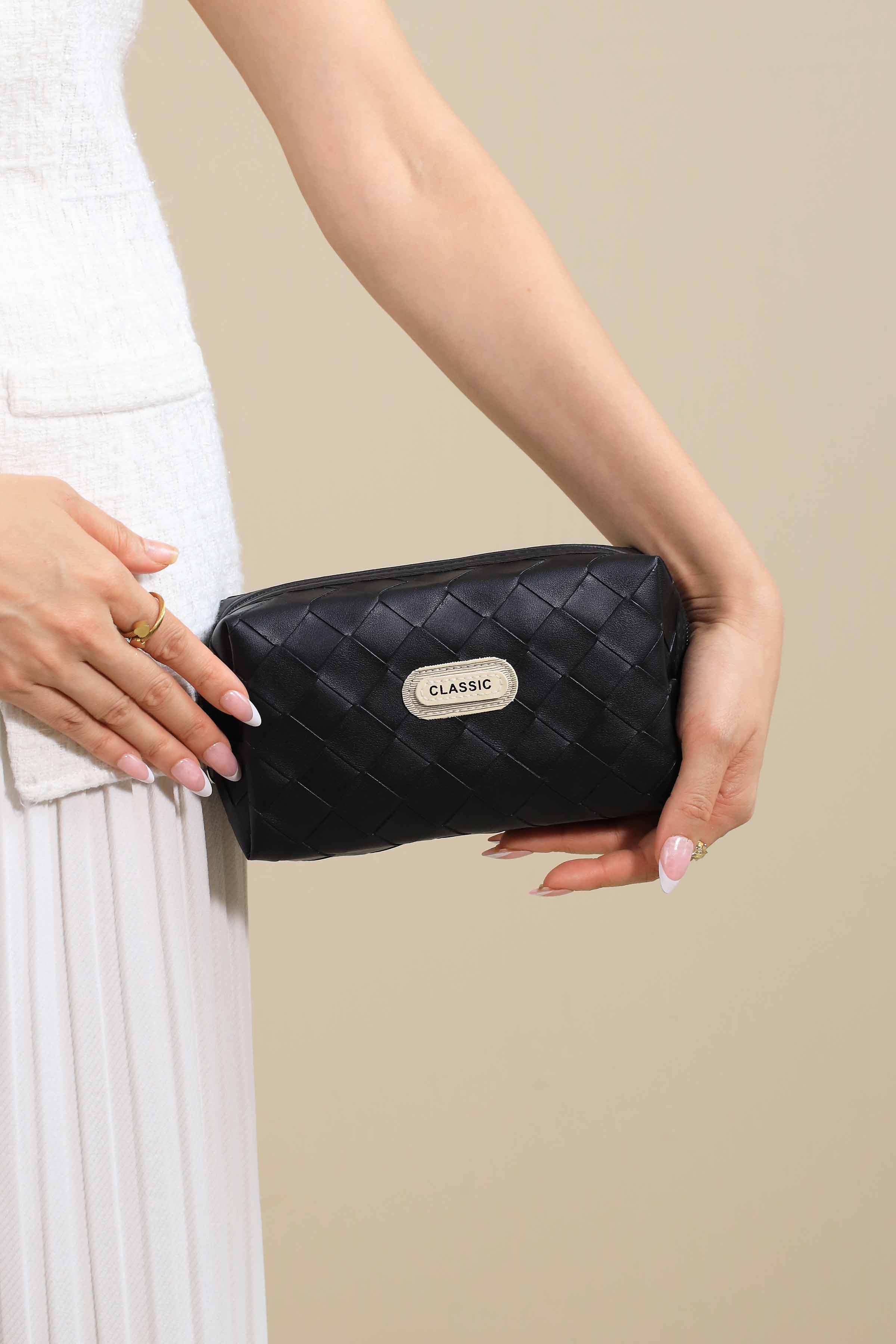 Black Vanity Bag-445962103 for Women - Bag Winter Collection | Nishat | Shop Online