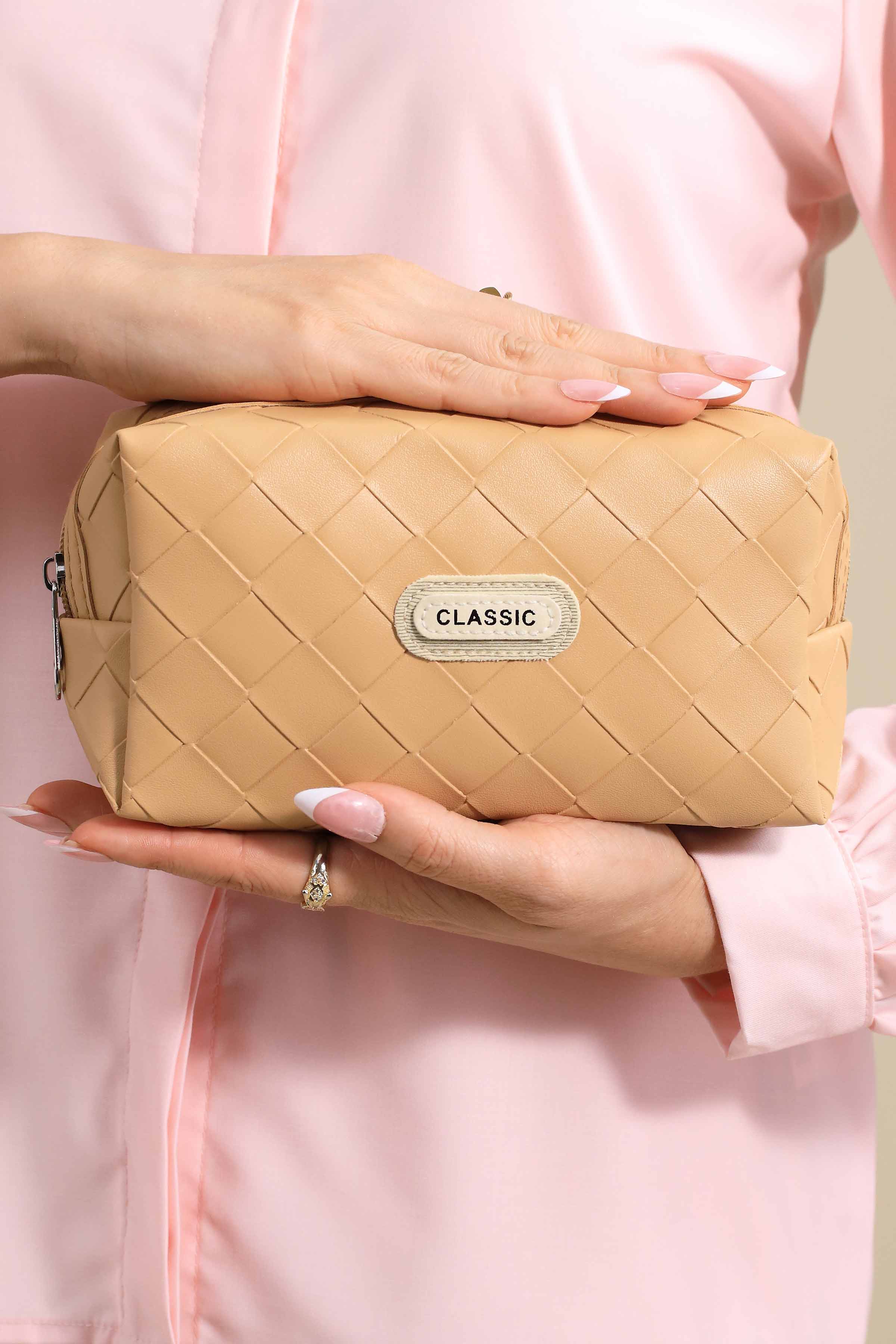 Camel Vanity Bag-445962129 for Women - Bag Winter Collection | Nishat | Shop Online