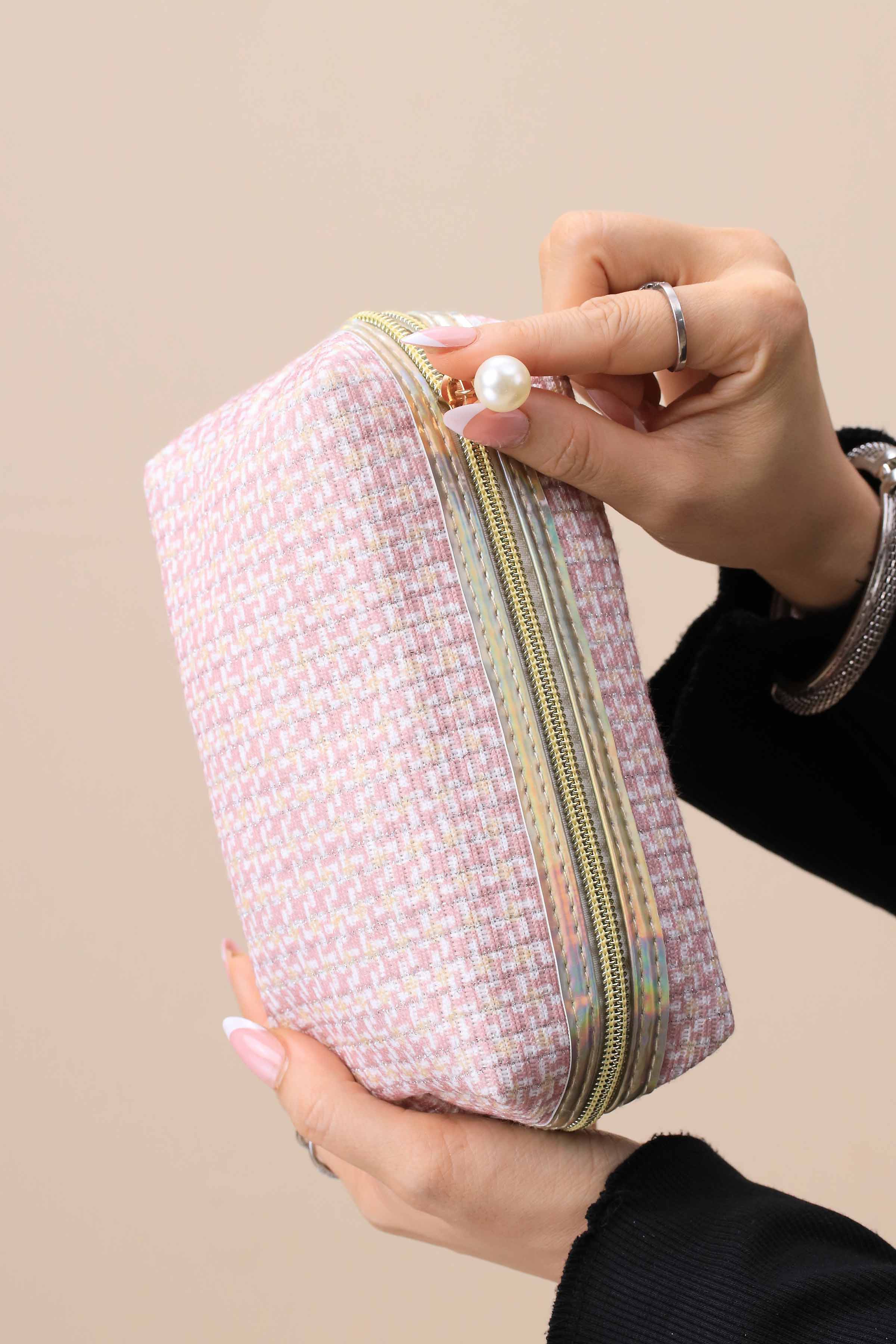 Pink Vanity Bag-445972105-for Women - Bag Winter Collection | Nishat | Shop Online