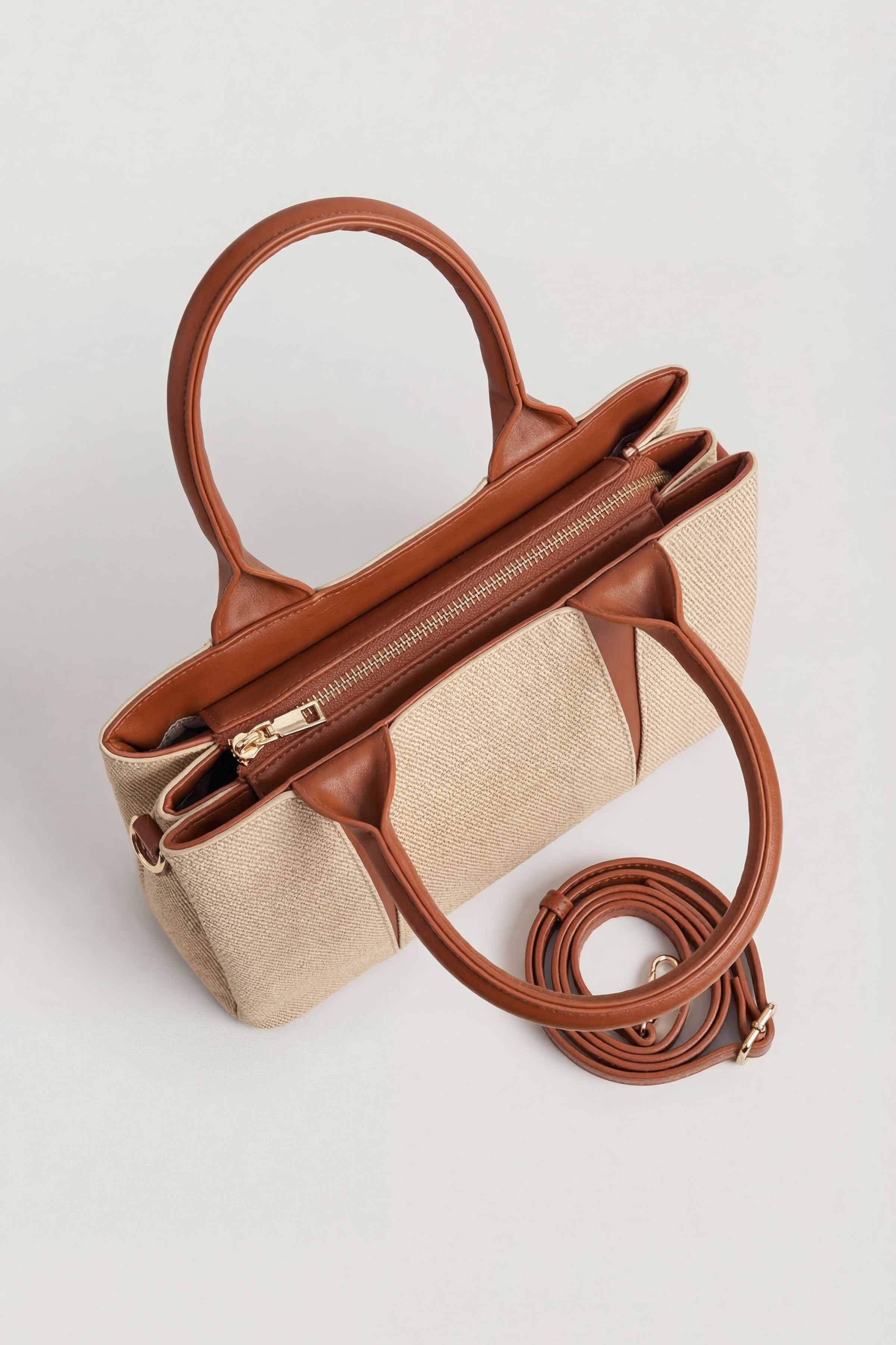 Beige Shoulder Bag-446002118  for Women - Fashion Collection | Nishat | Shop Online