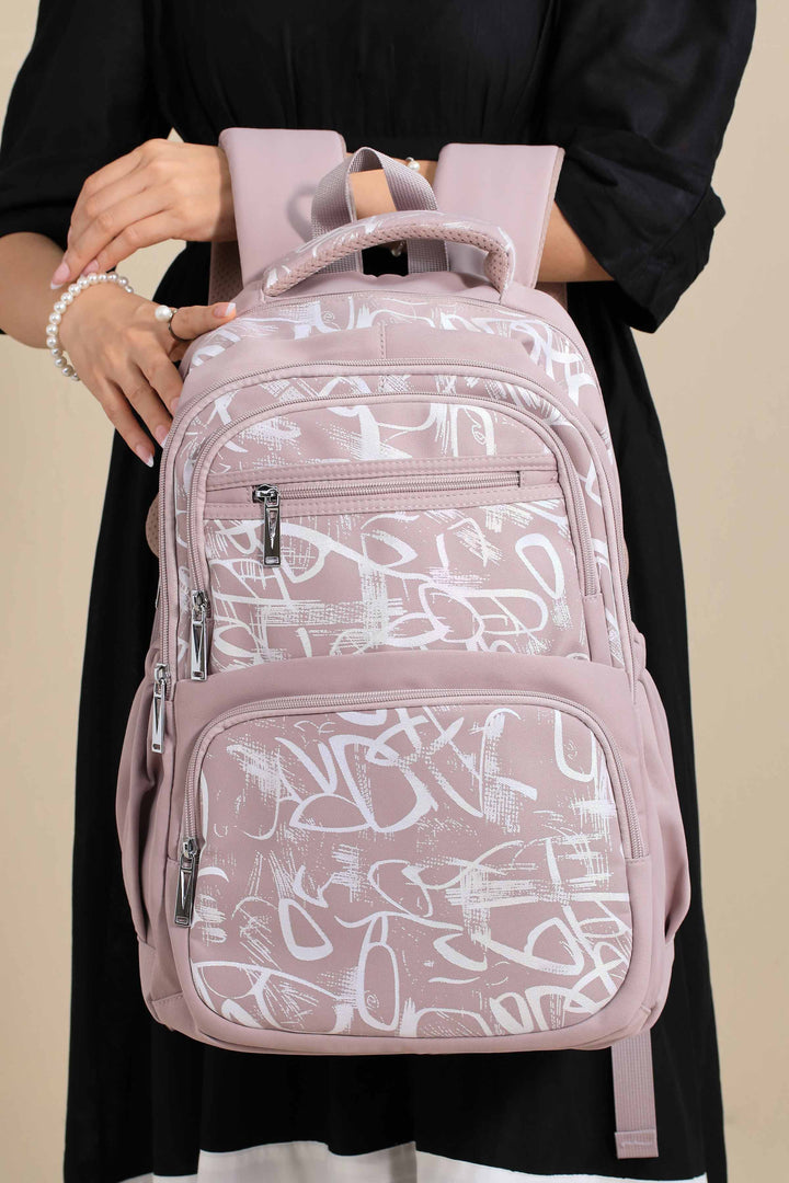 Light Pink Back Pack-446012114 for Women - Bag Winter Collection | Nishat | Shop Online
