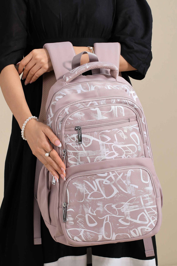 Light Pink Back Pack-446012114 for Women - Bag Winter Collection | Nishat | Shop Online