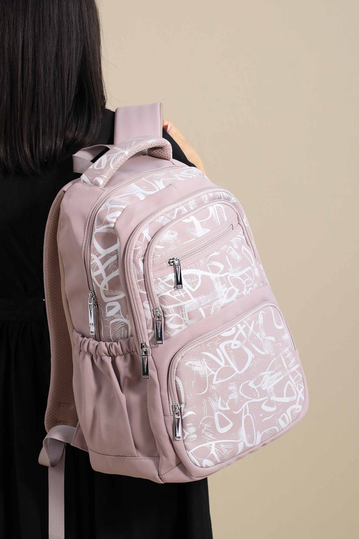 Light Pink Back Pack-446012114 for Women - Bag Winter Collection | Nishat | Shop Online