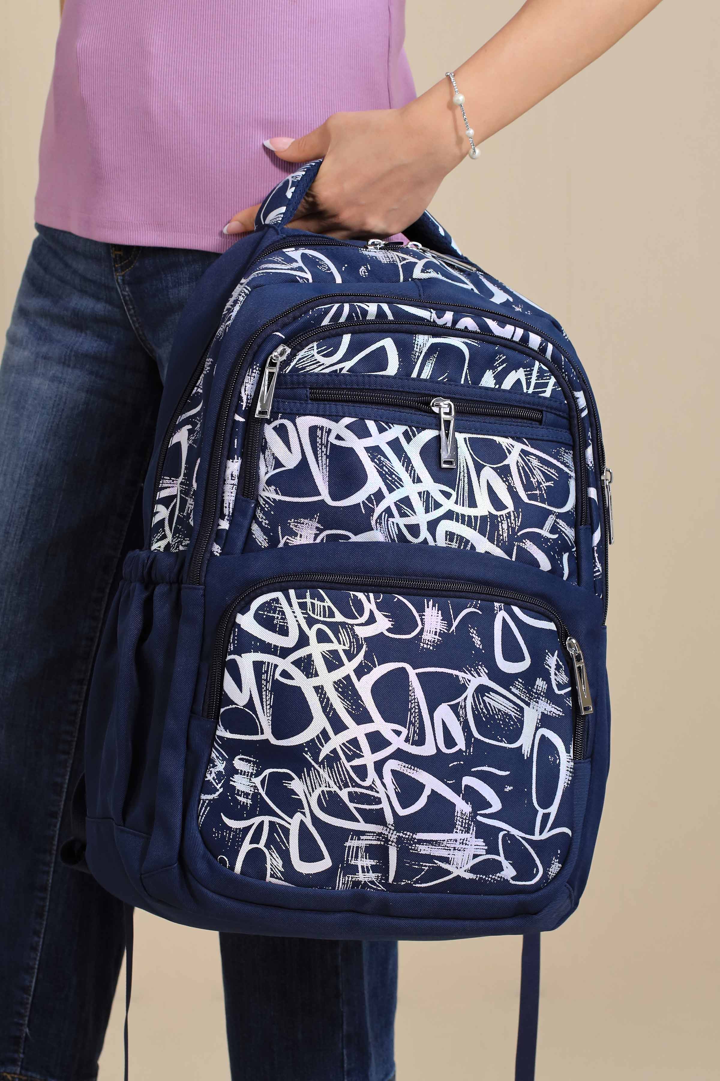 Navy Back Pack-446012121 for Women - Bag Winter Collection | Nishat | Shop Online