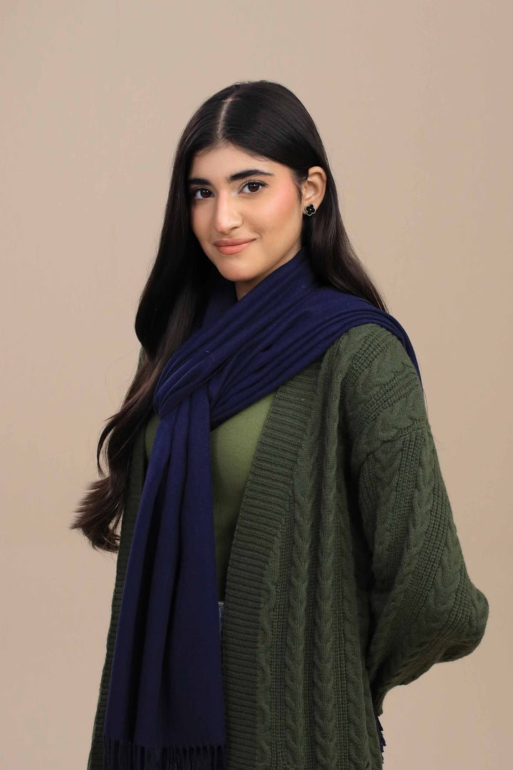 Navy Women Shawl-446032121 for Women – Winter Women Shawl Collection | Nishat | Shop Online