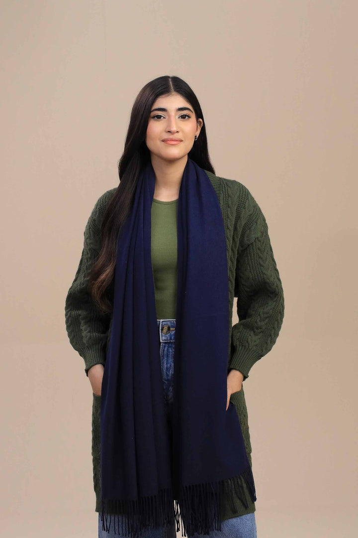 Navy Women Shawl-446032121 for Women – Winter Women Shawl Collection | Nishat | Shop Online