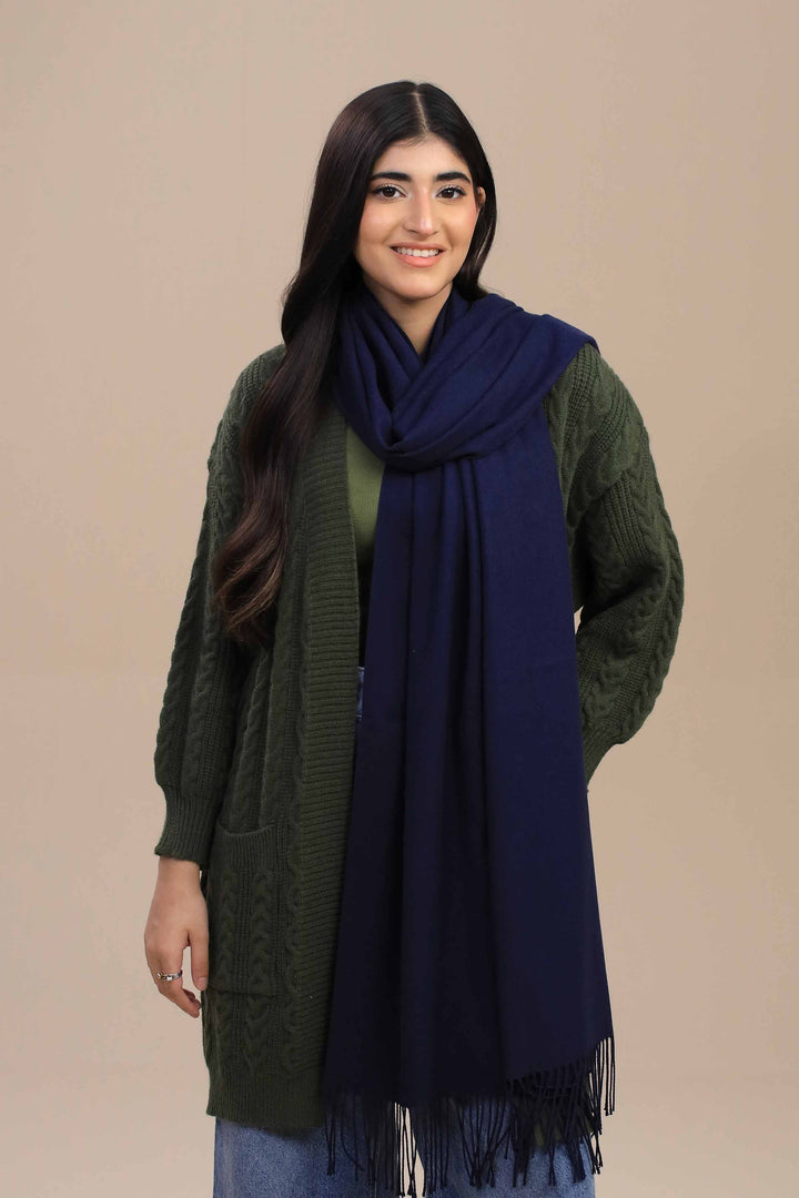 Navy Women Shawl-446032121 for Women – Winter Women Shawl Collection | Nishat | Shop Online