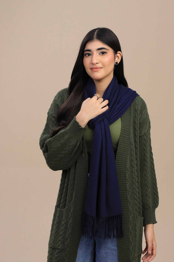 Navy Women Shawl-446032121 for Women – Winter Women Shawl Collection | Nishat | Shop Online