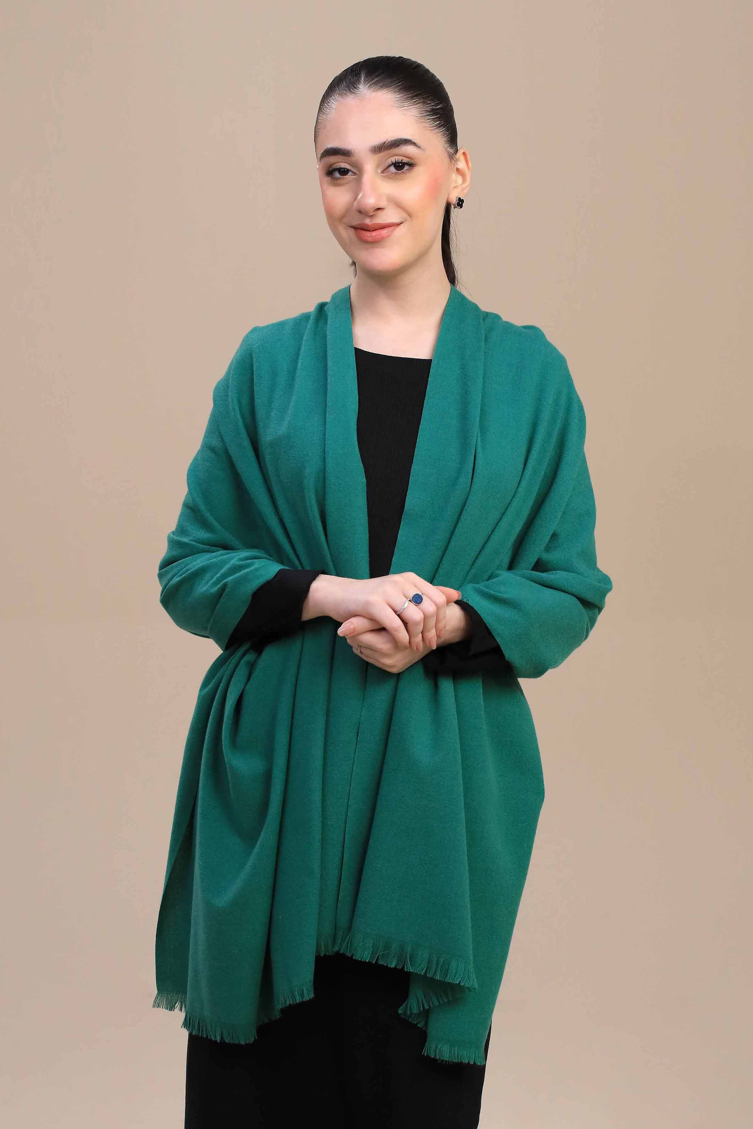 Green Women Shawl-446122104