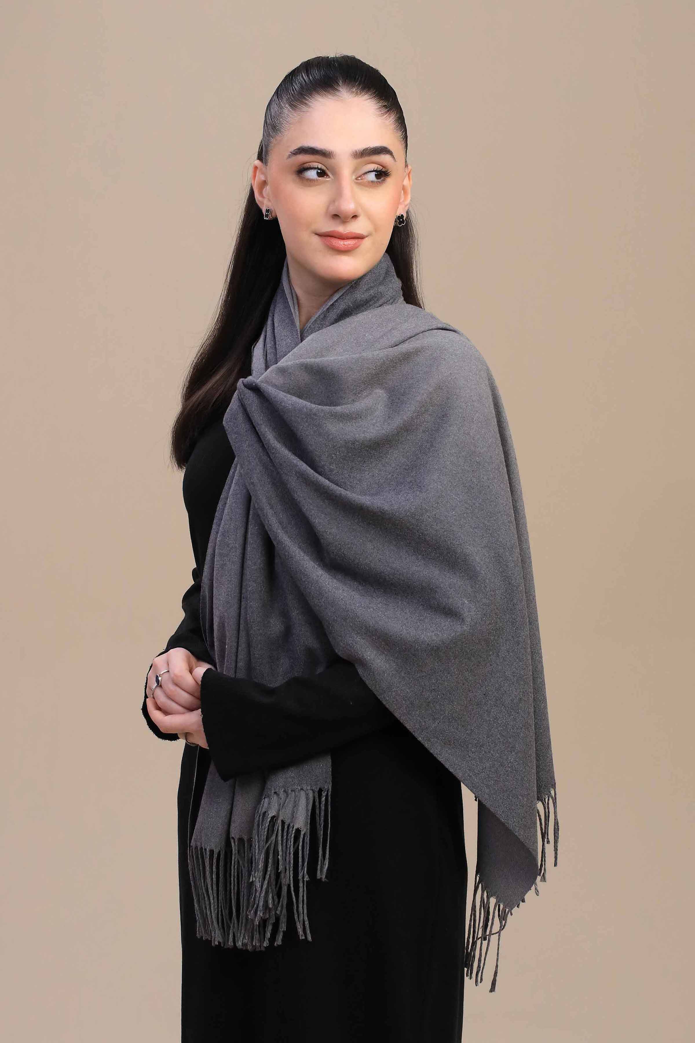 Grey Women Shawl-446142111
