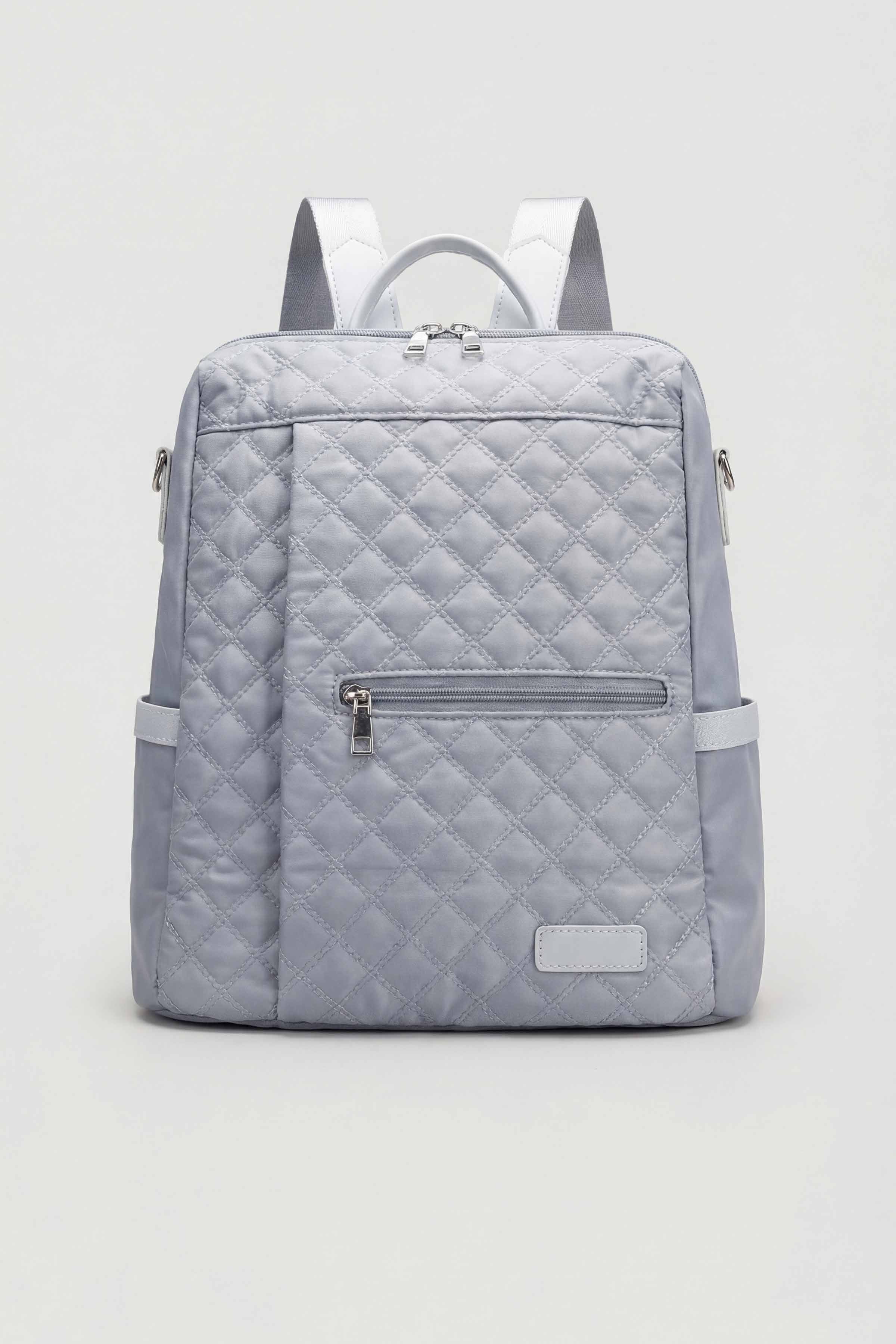 Grey Blue Back Pack-446222111