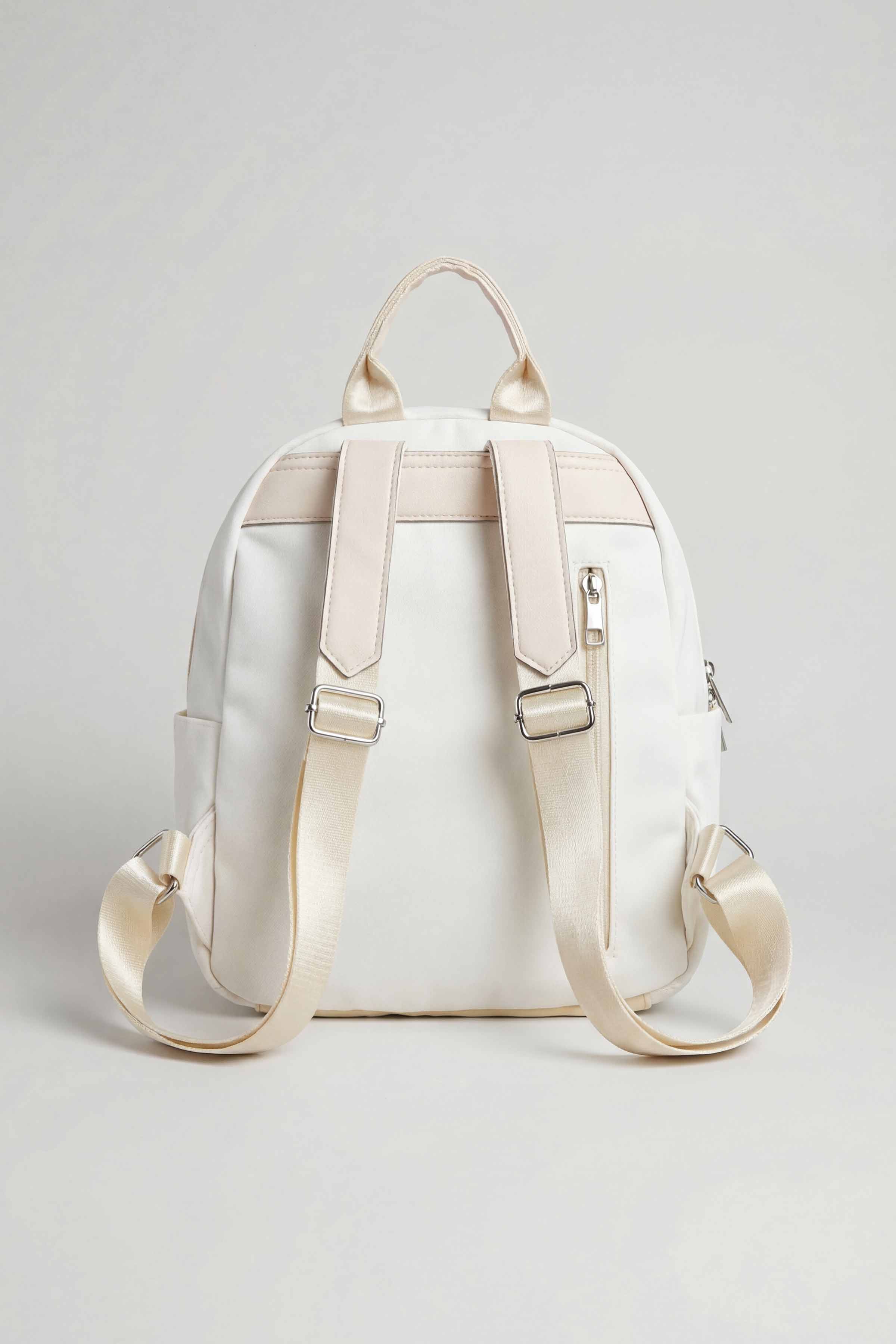 Light Beige Back Pack-446272118  for Women - Fashion Collection | Nishat | Shop Online