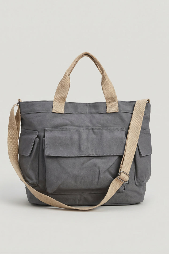 Black Canvas Bag-446312103  for Women - Fashion Collection | Nishat | Shop Online