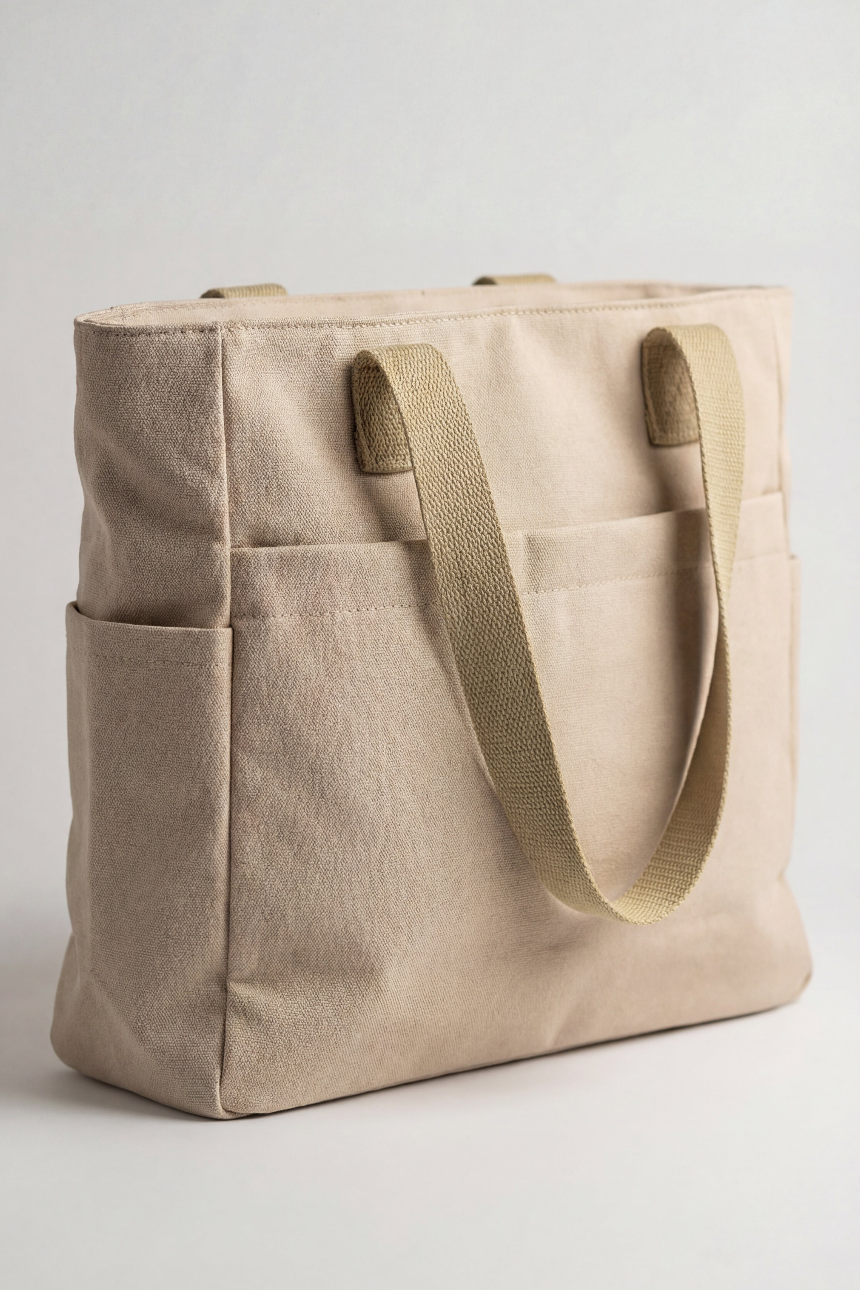 Khaki Canvas Bag-446312130  for Women - Fashion Collection | Nishat | Shop Online