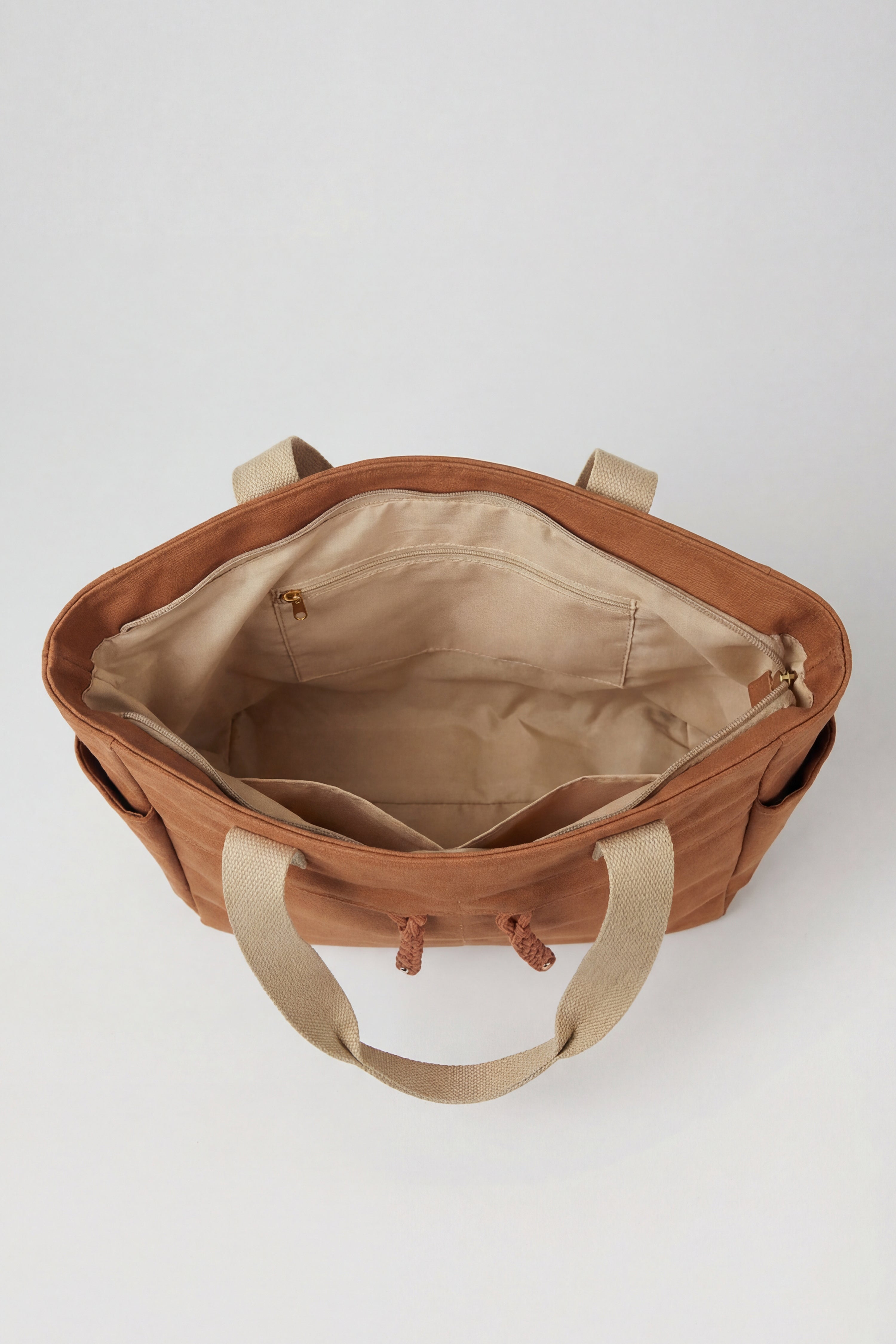 Brown Canvas Bag-446322113  for Women - Fashion Collection | Nishat | Shop Online