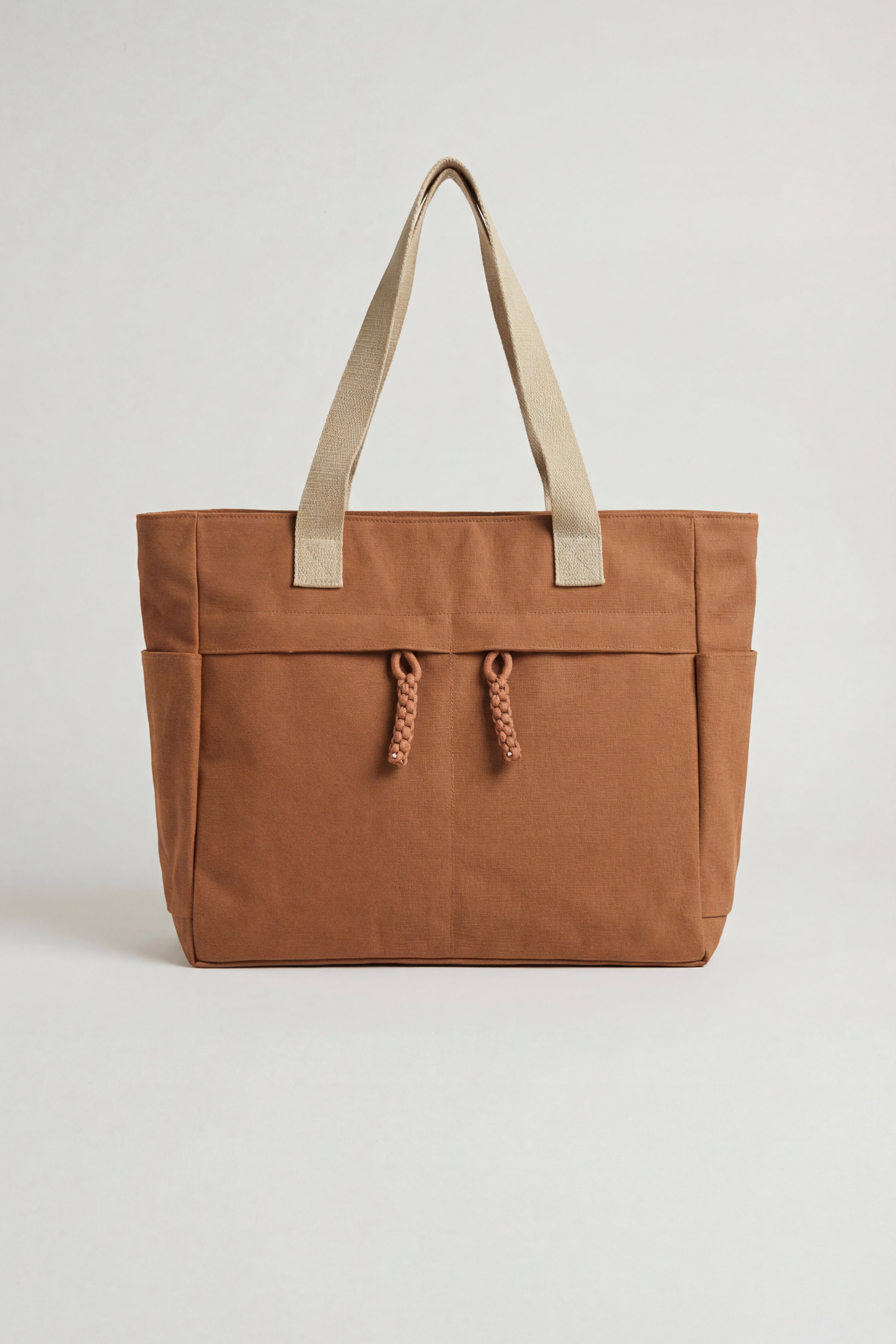 Brown Canvas Bag-446322113  for Women - Fashion Collection | Nishat | Shop Online