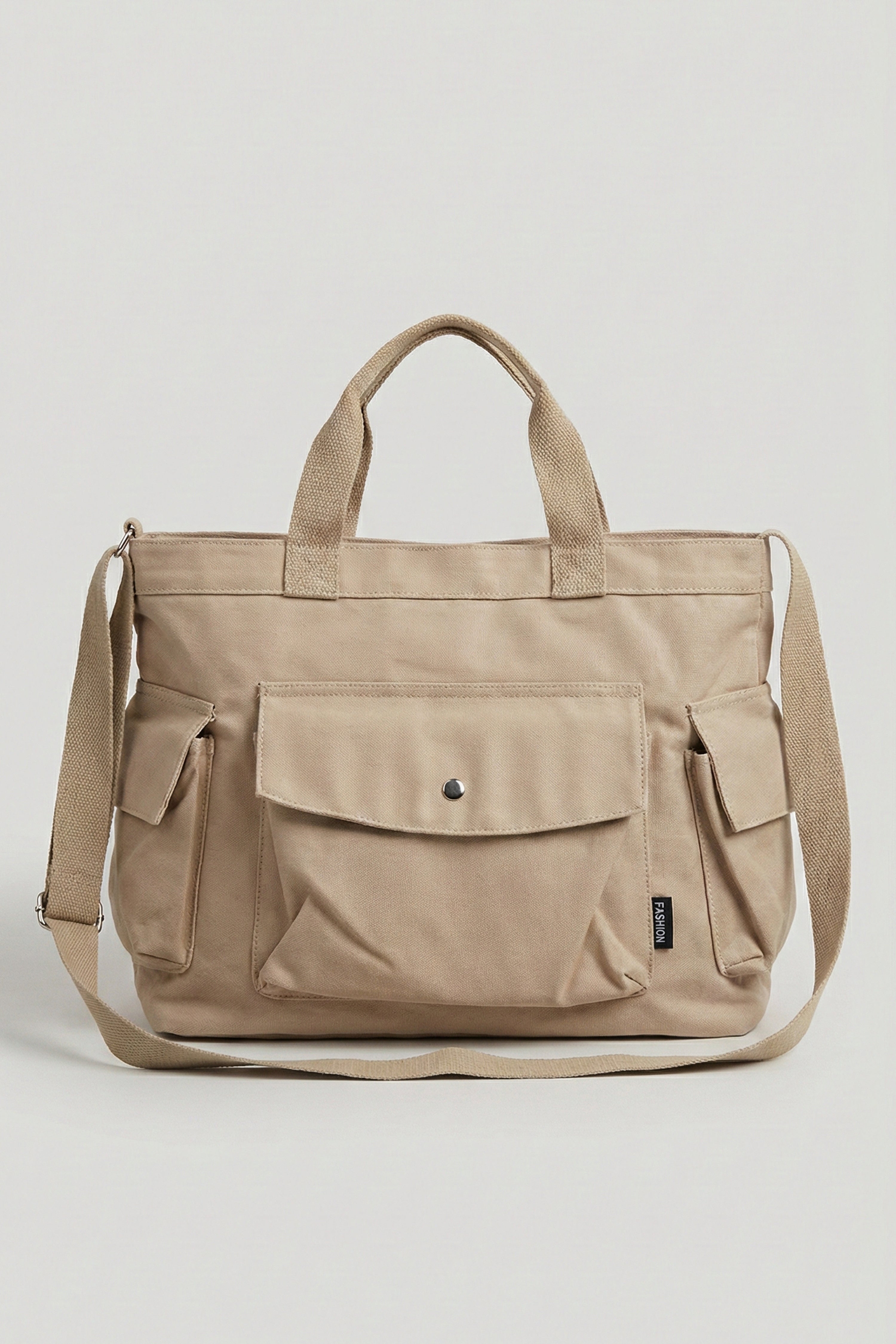 Khaki Canvas Bag-446332130  for Women - Fashion Collection | Nishat | Shop Online