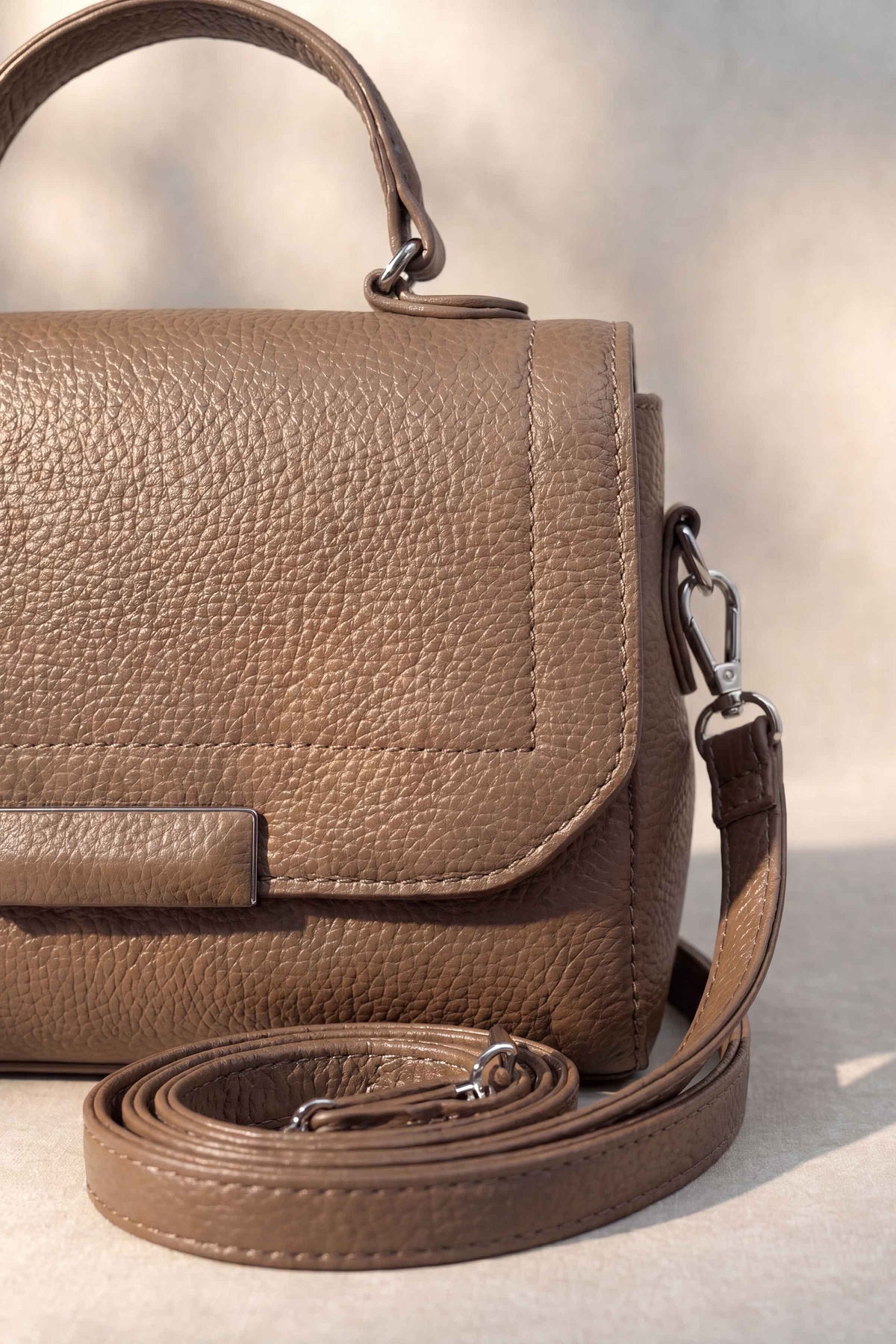 Brown Shoulder Bag-446372113 - for Women - Bag Collection | Nishat | Shop Online