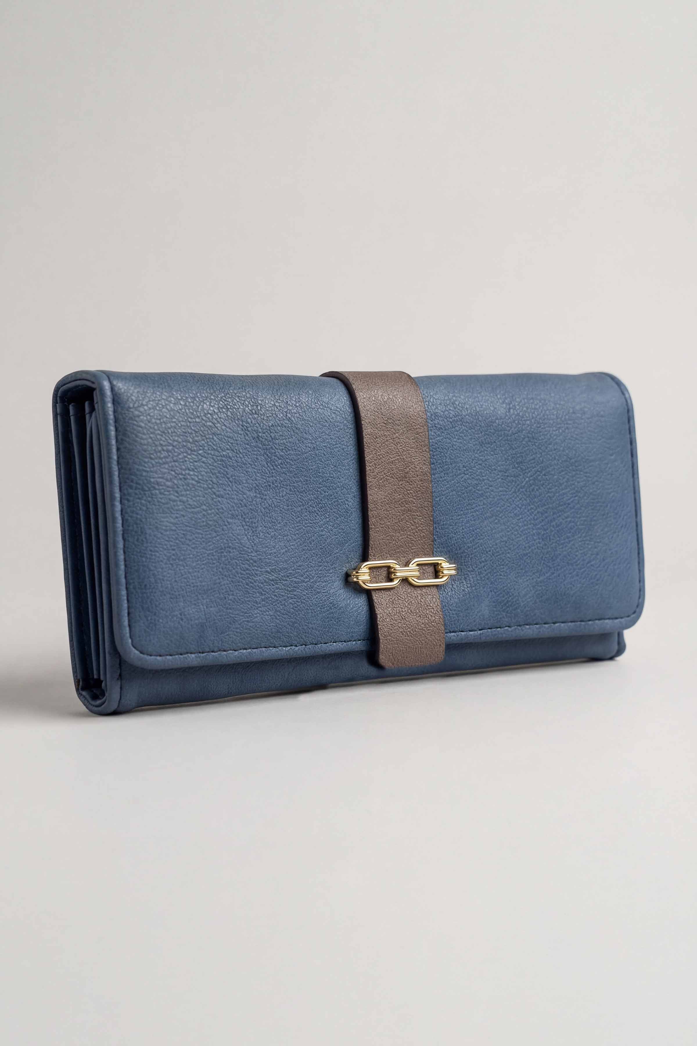 Blue Wallet-446602108  for Women - Fashion Collection | Nishat | Shop Online
