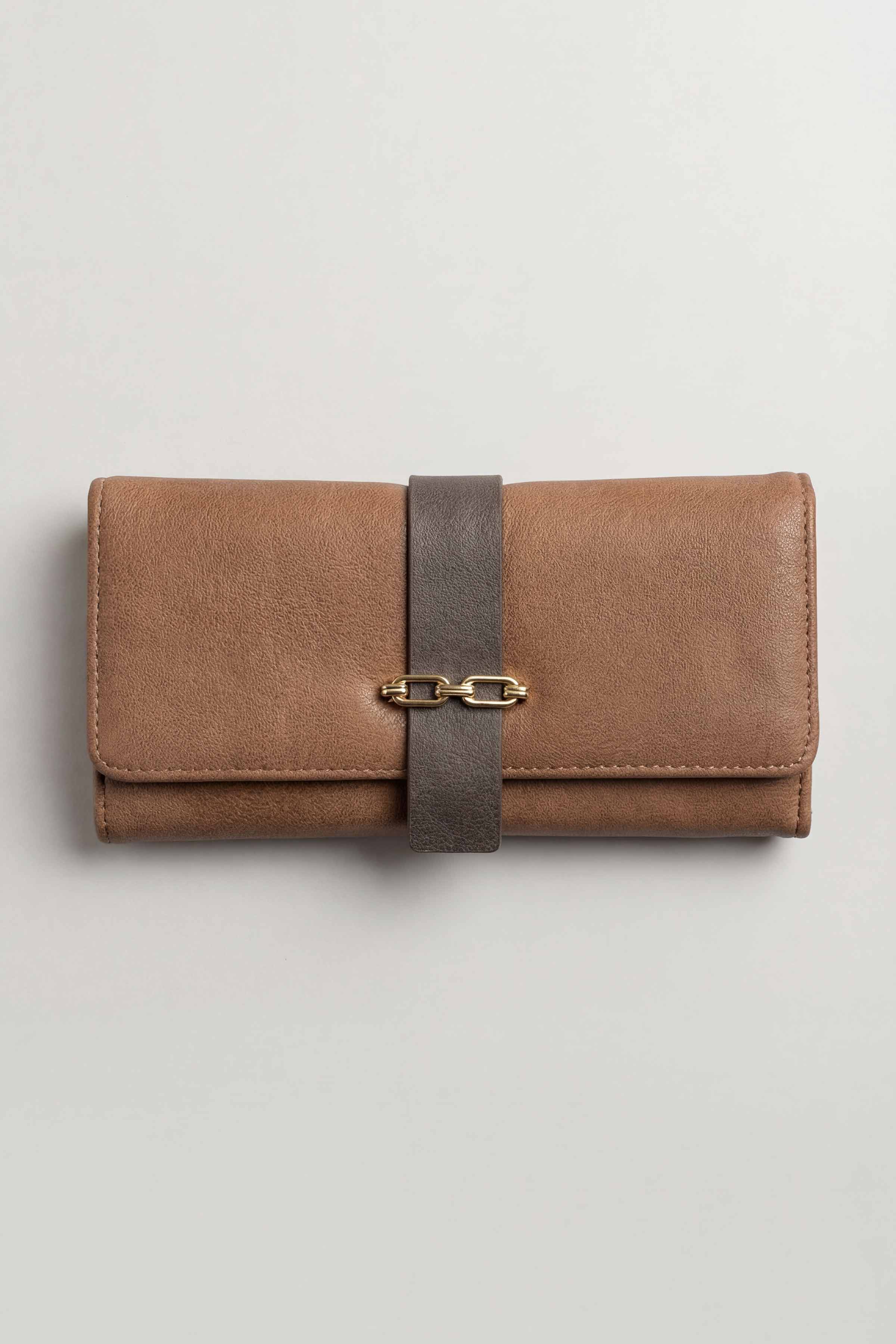 Brown Wallet-446602113  for Women - Fashion Collection | Nishat | Shop Online