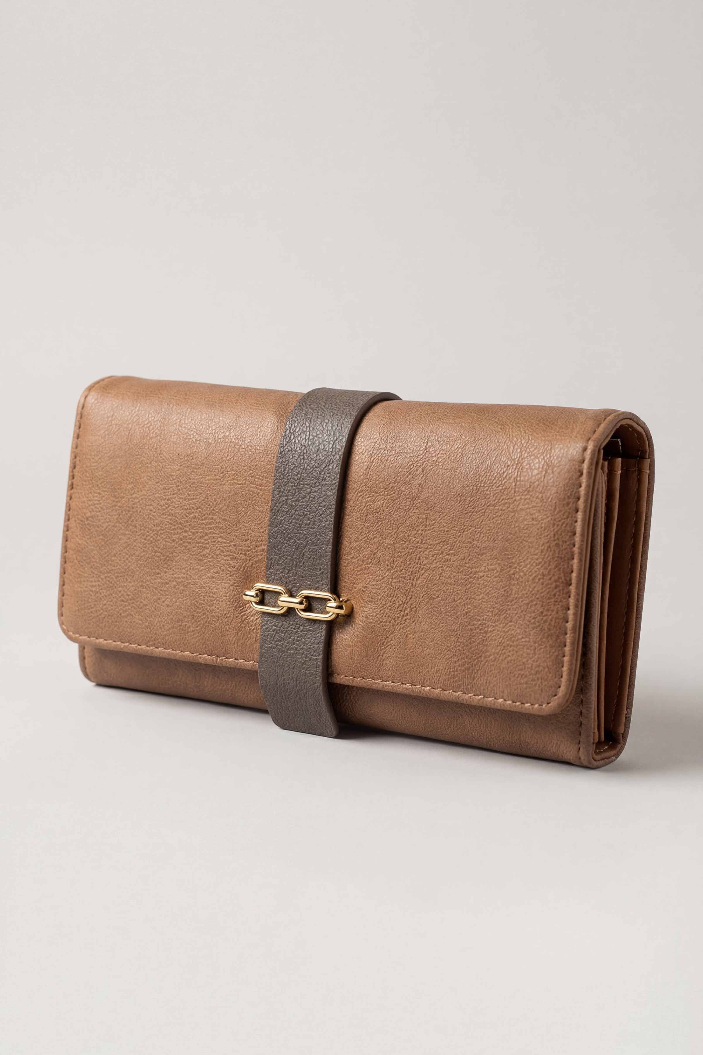 Brown Wallet-446602113  for Women - Fashion Collection | Nishat | Shop Online