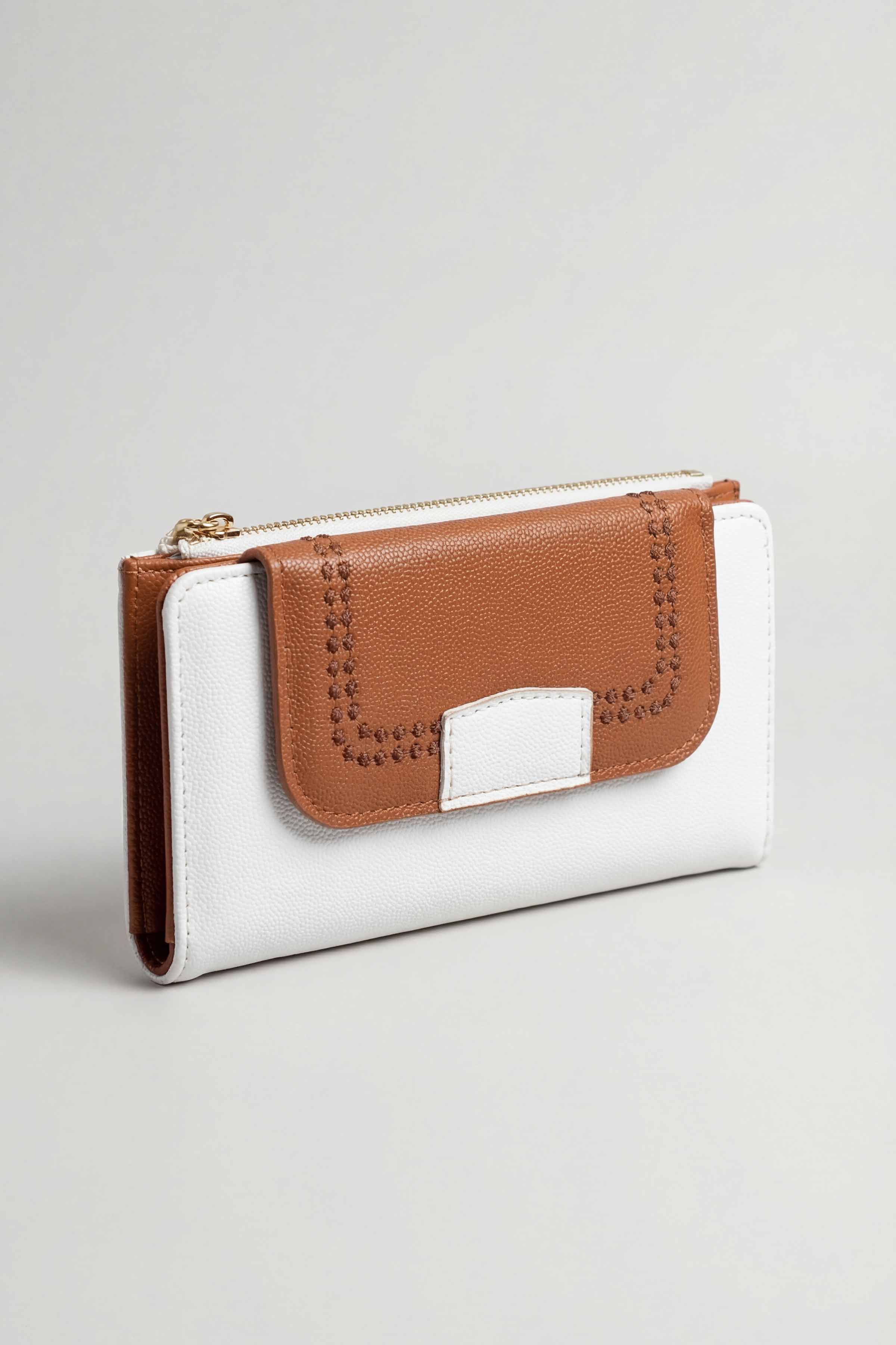 Brown Wallet-446652113  for Women - Fashion Collection | Nishat | Shop Online