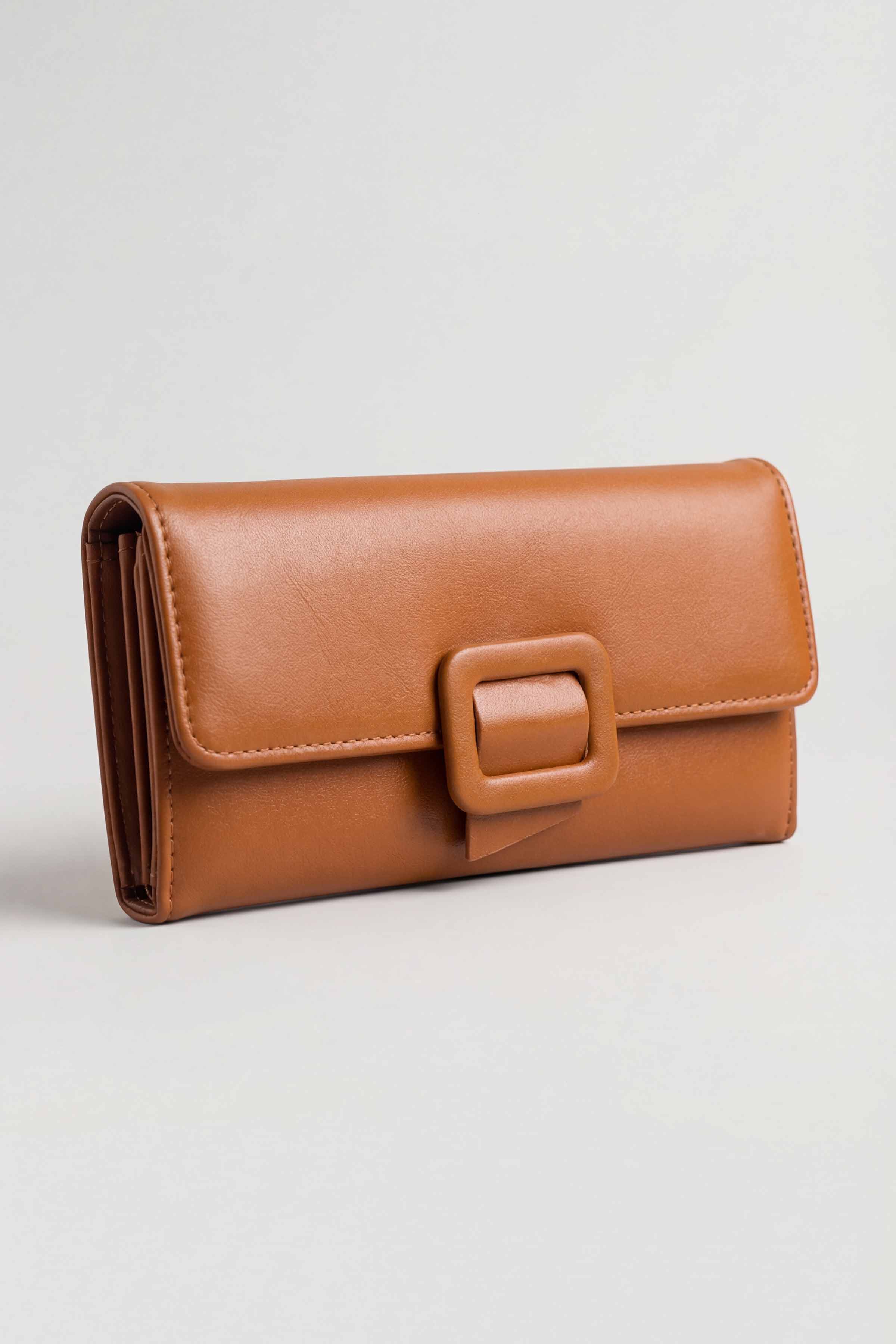 Brown Wallet-446662113  for Women - Fashion Collection | Nishat | Shop Online