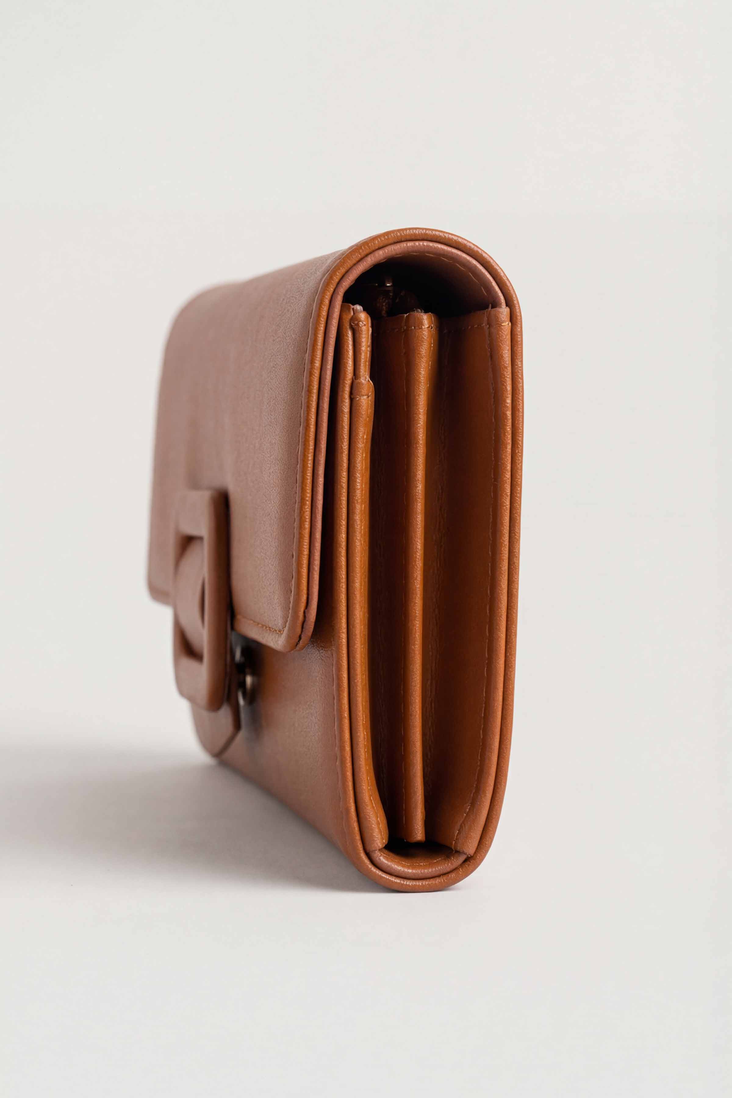 Brown Wallet-446662113  for Women - Fashion Collection | Nishat | Shop Online