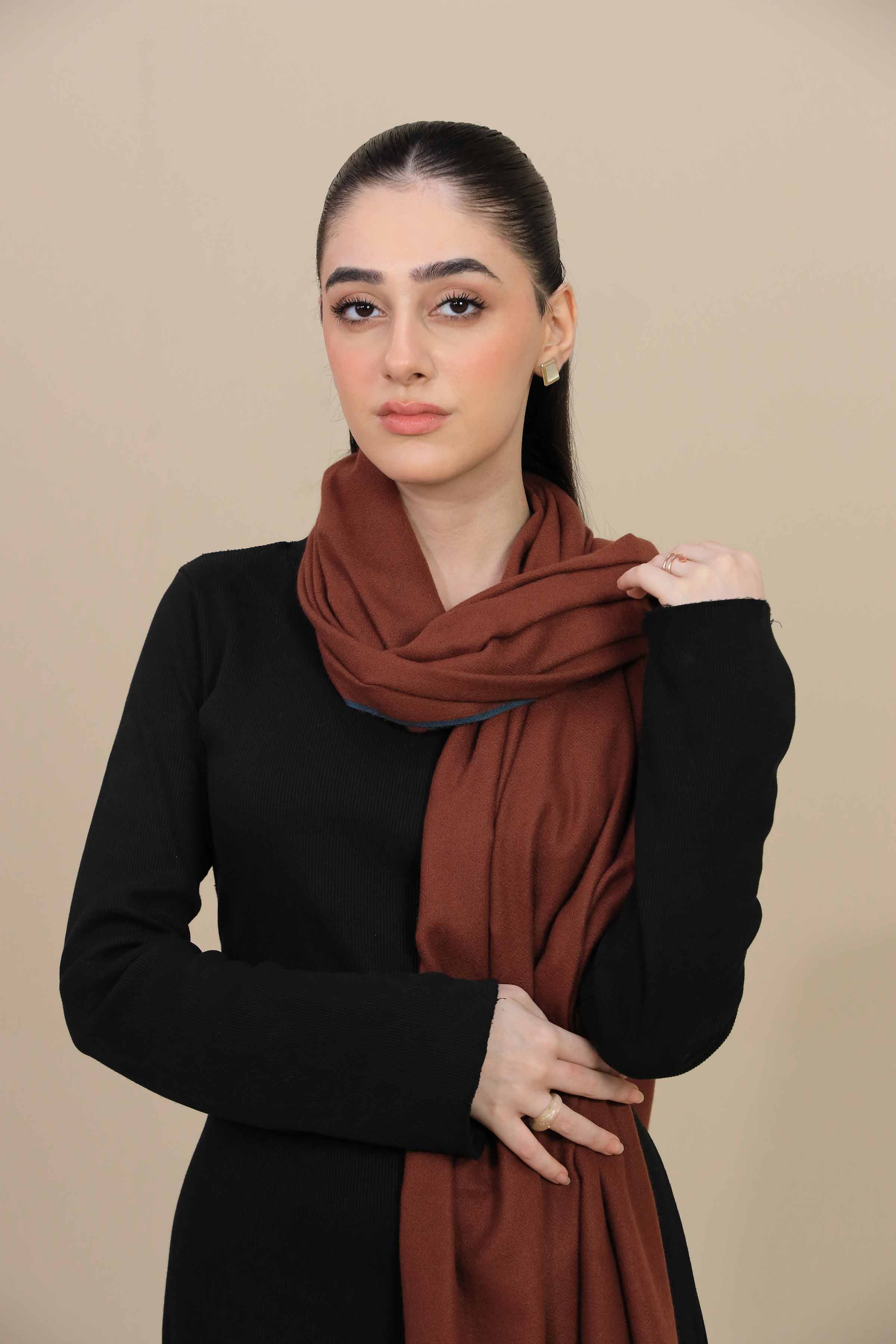 Orange Women Shawl-446722106
