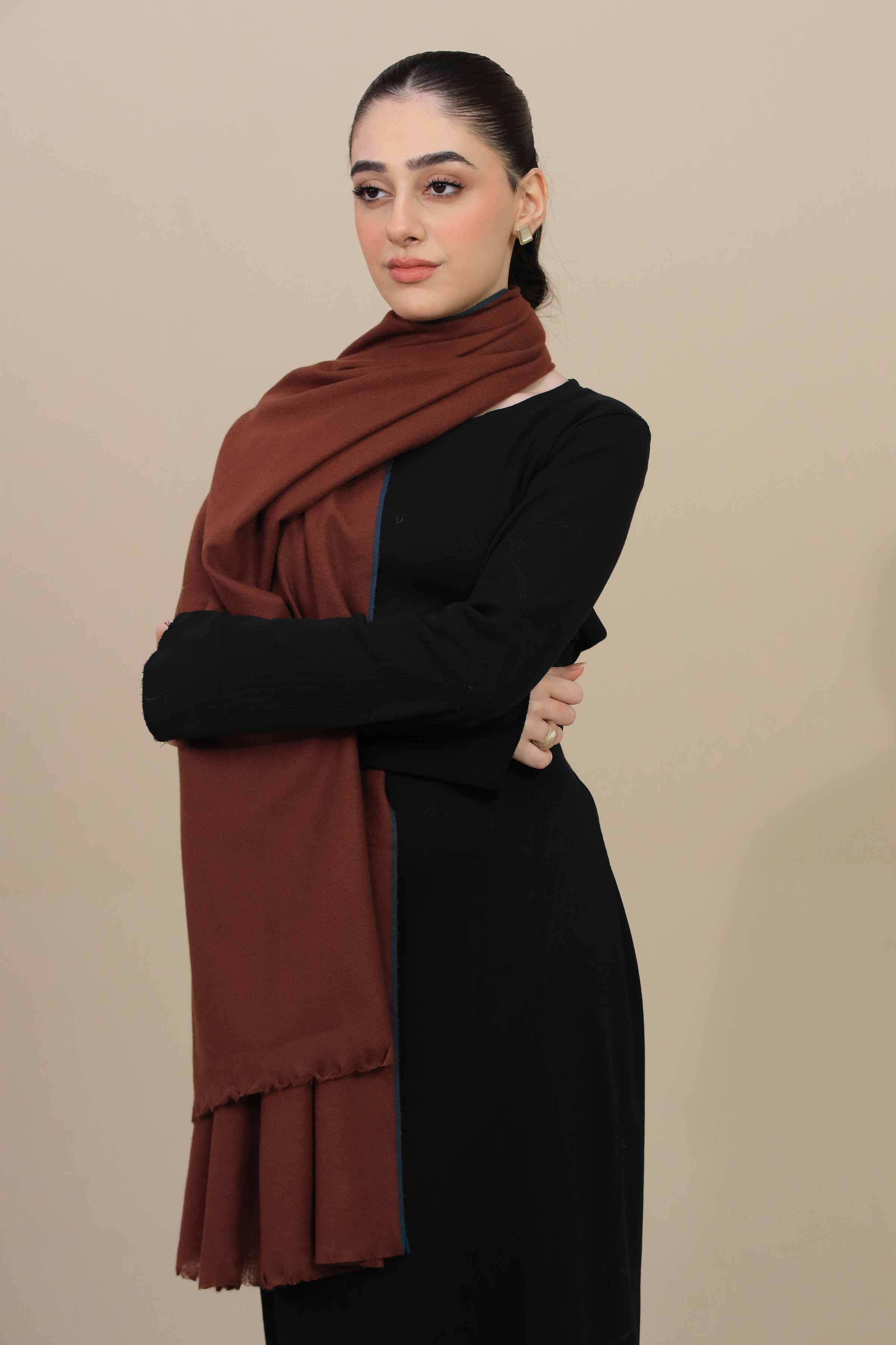 Orange Women Shawl-446722106