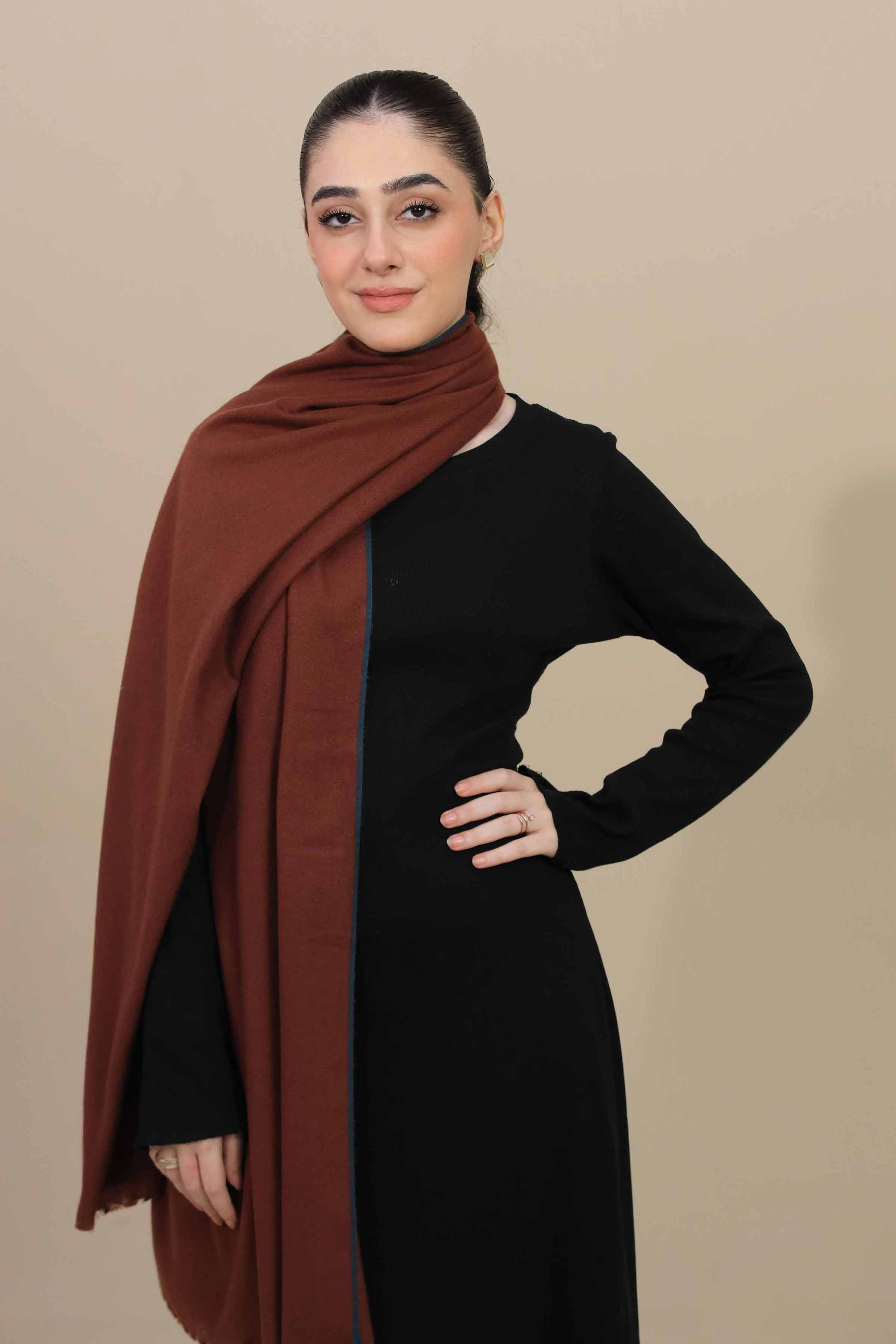 Orange Women Shawl-446722106