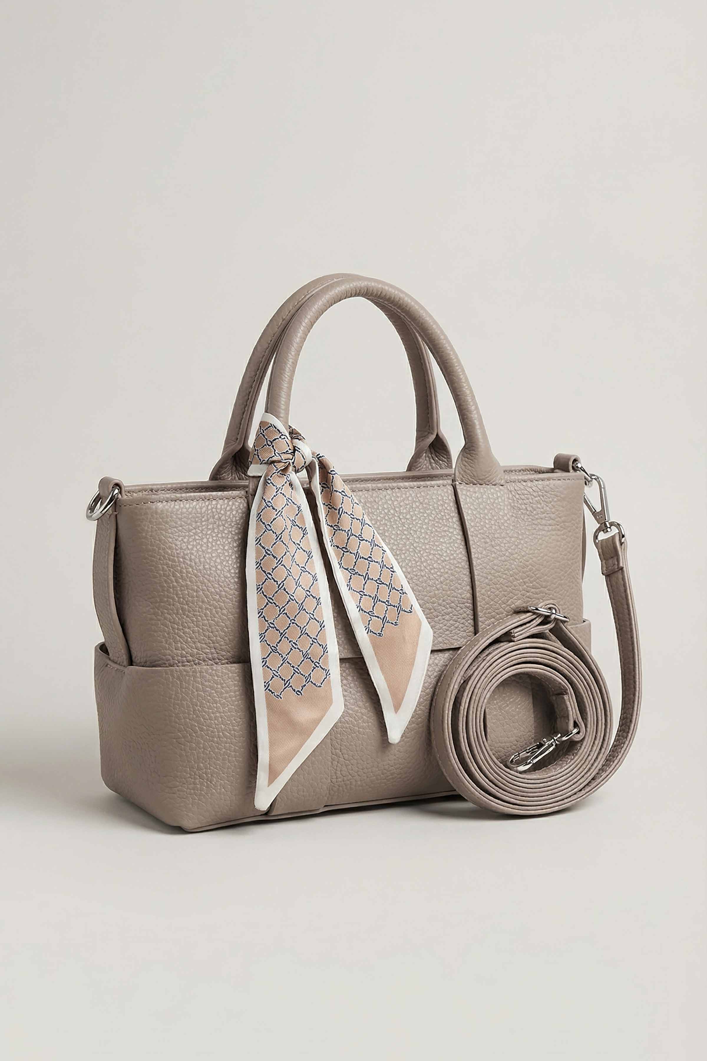 Grey Tote Bag-446902111