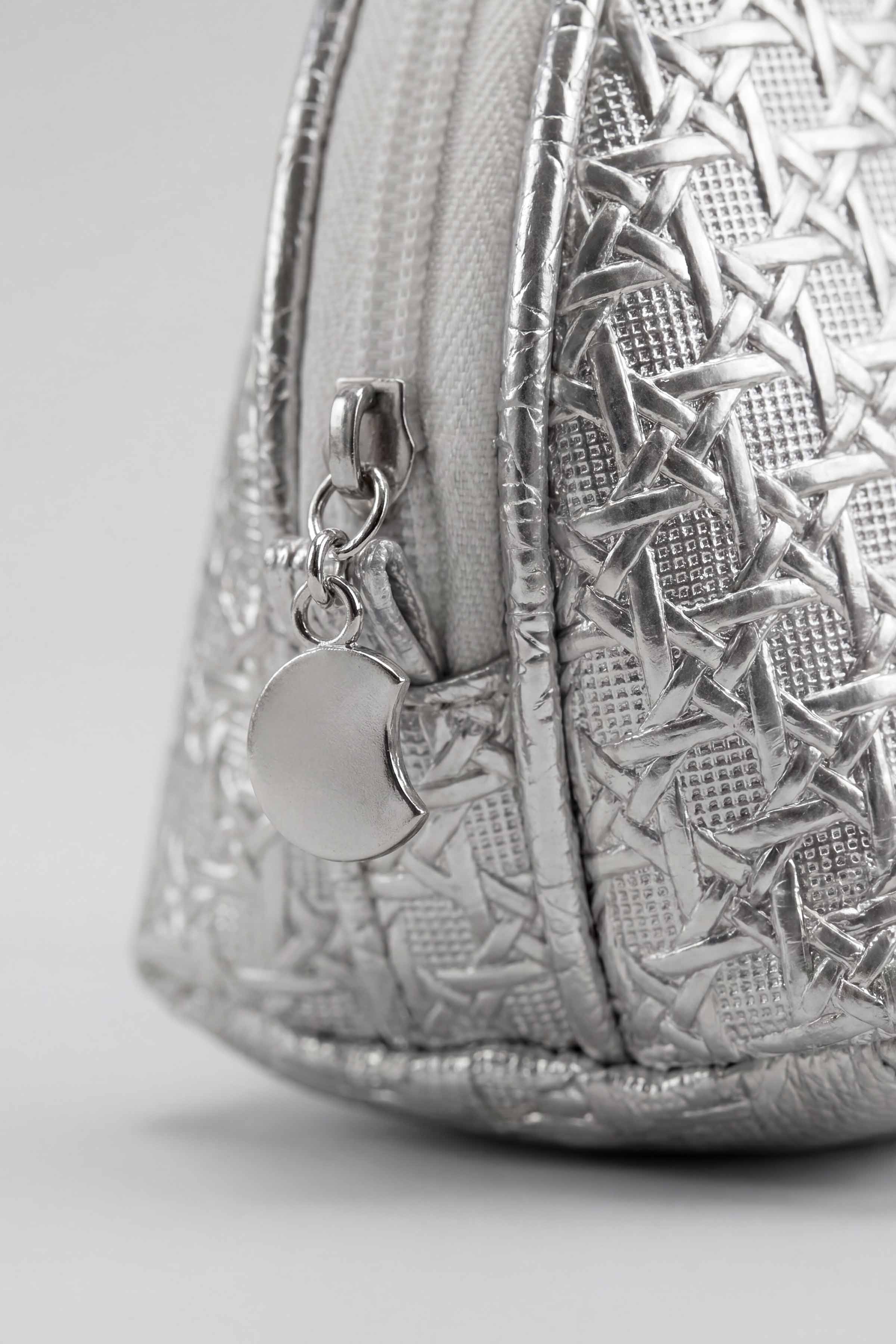 Silver Vanity Bag-447112120