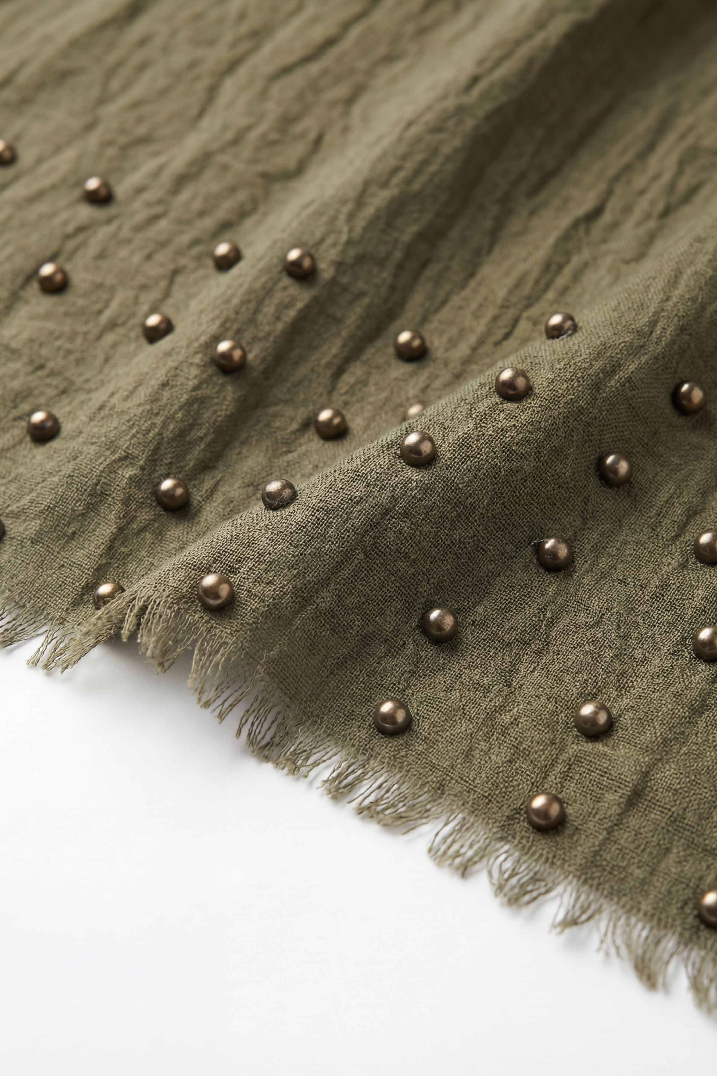 Dark Green Women Scarf-447362120