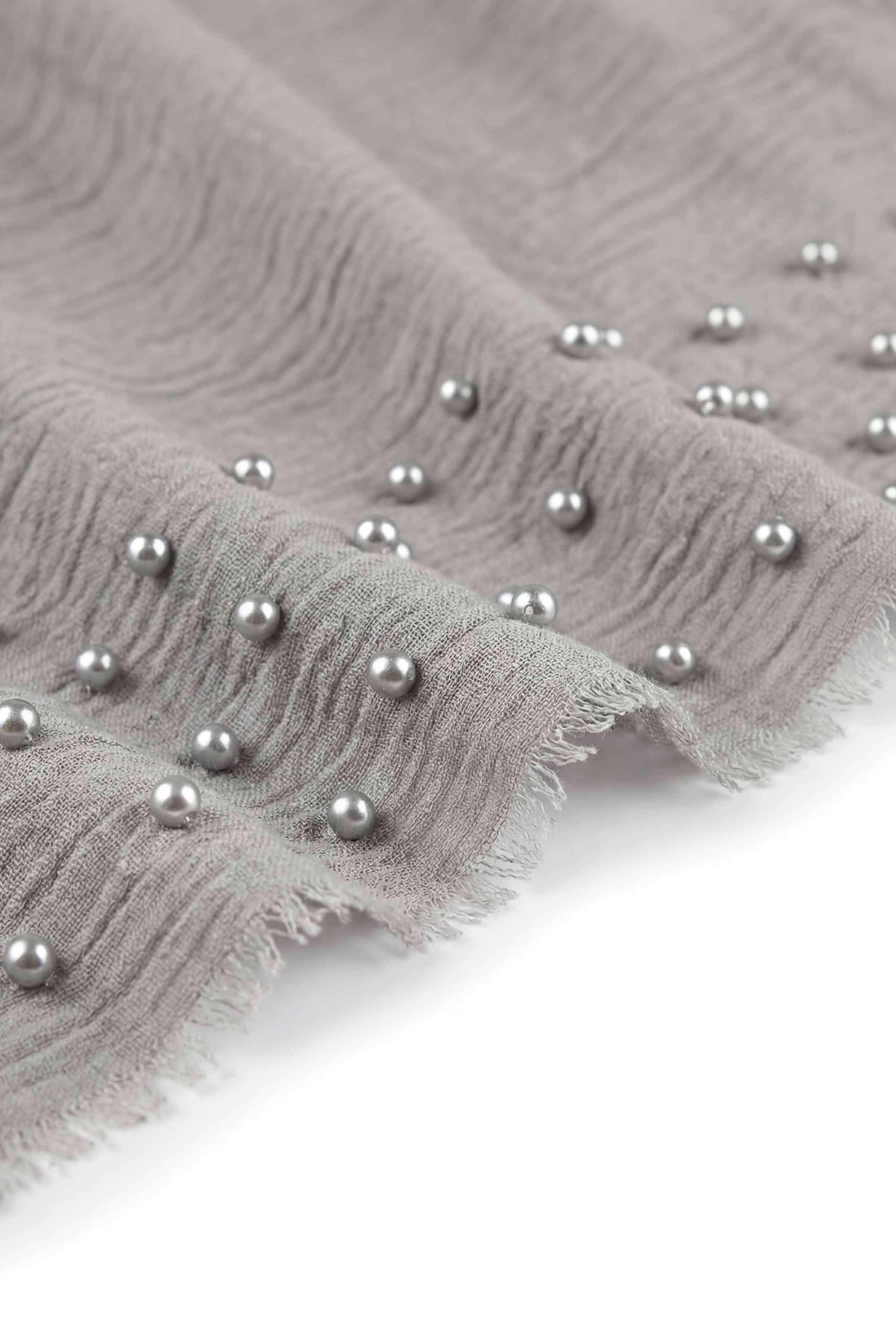 Light Grey Women Scarf-447372111