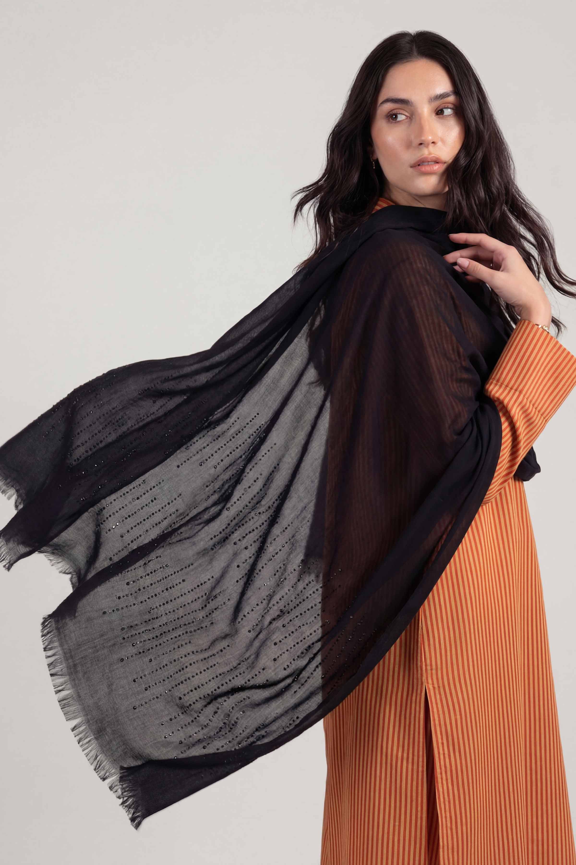 Black Women Scarf-447382103