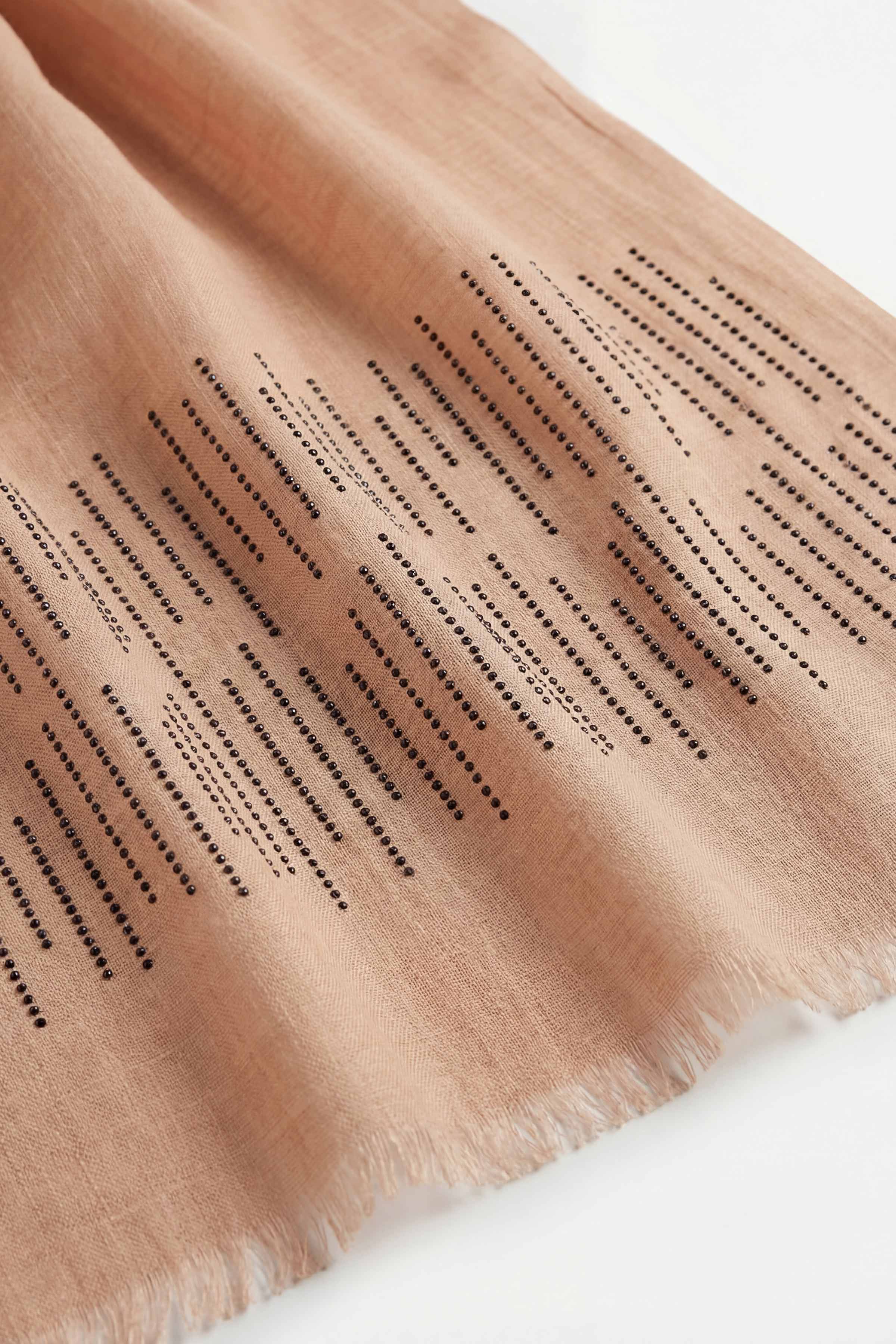 Beige Women Scarf-447382118