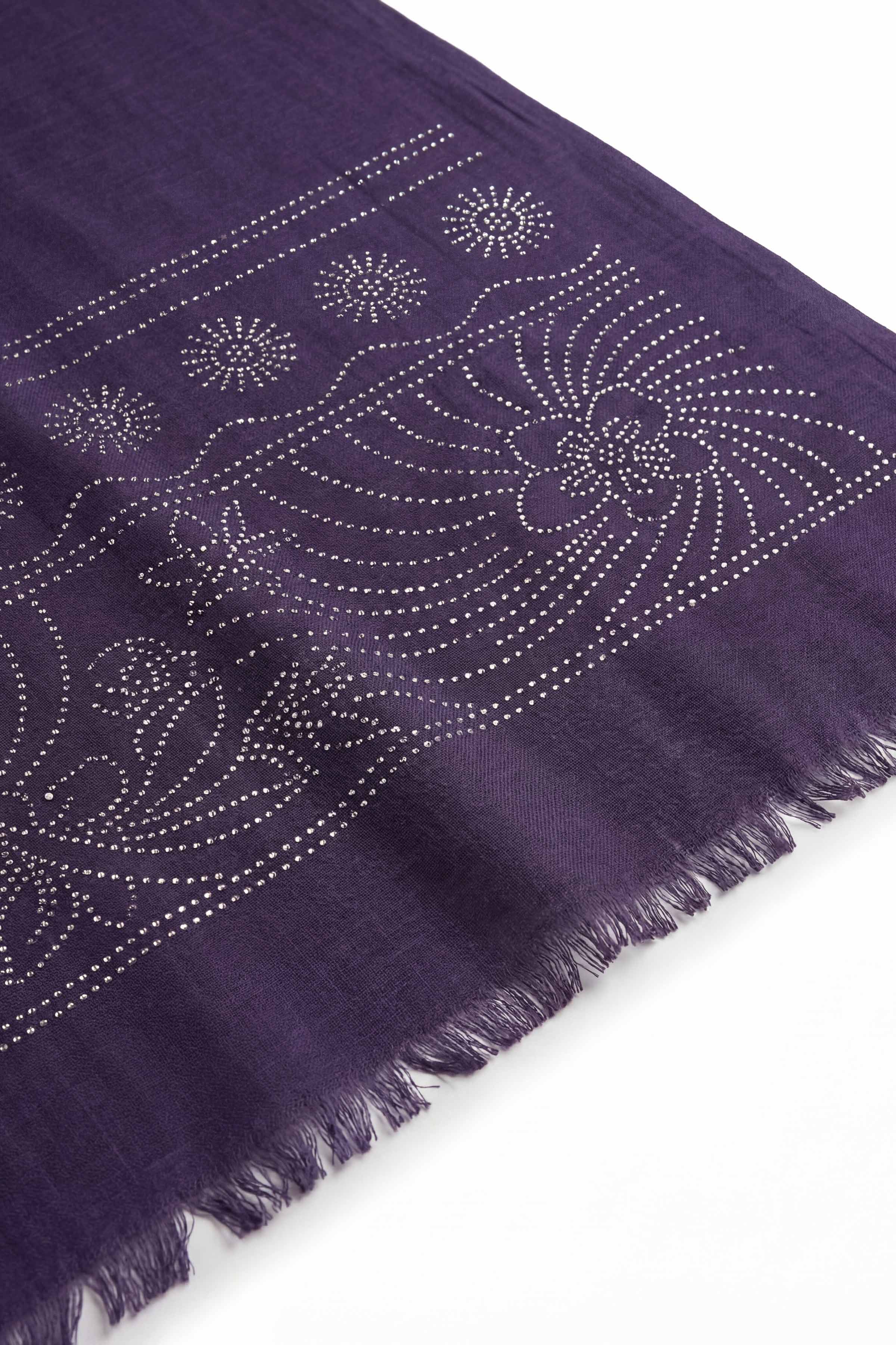 Blue Women Scarf-447392108
