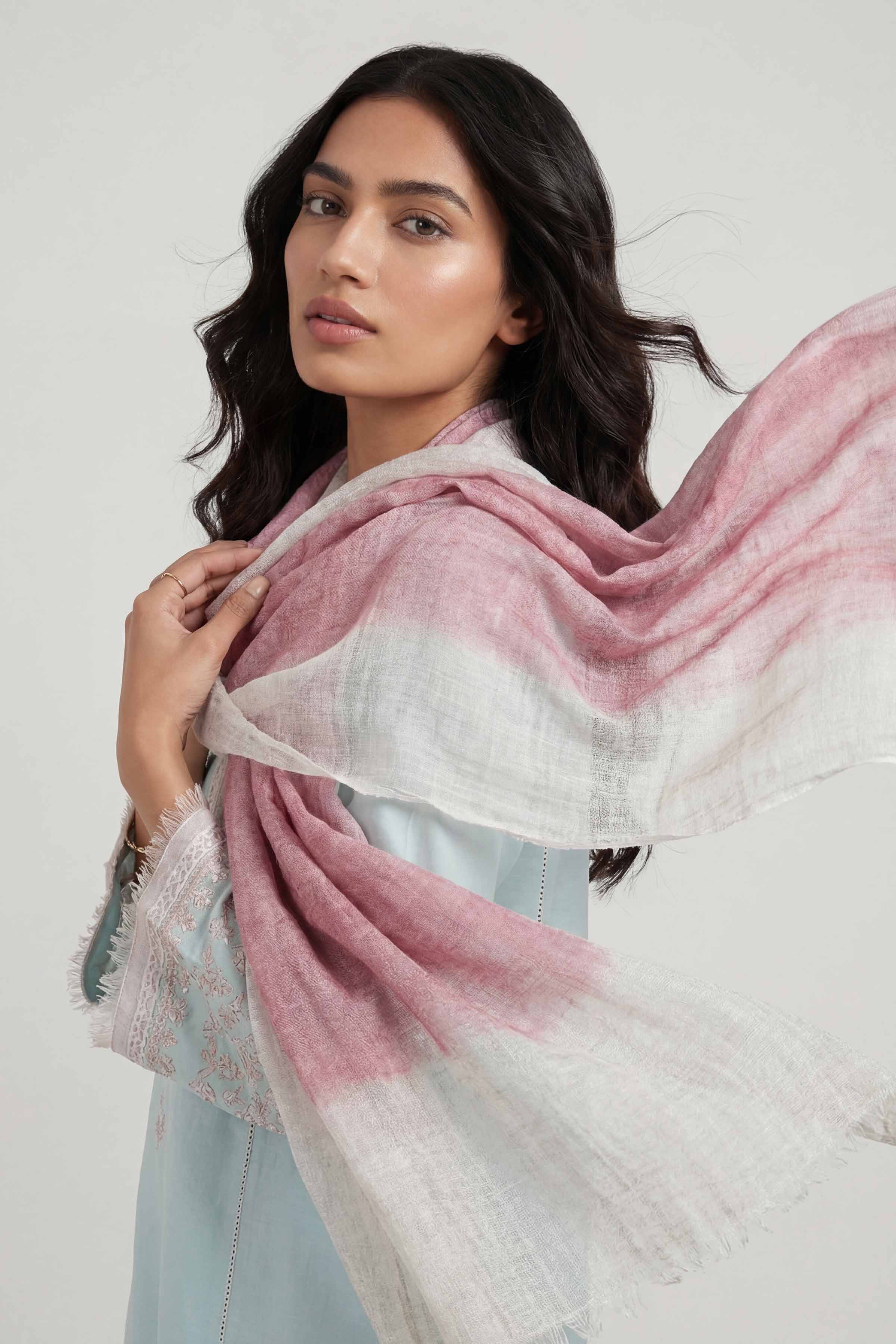 Purple Women Scarf-447402109