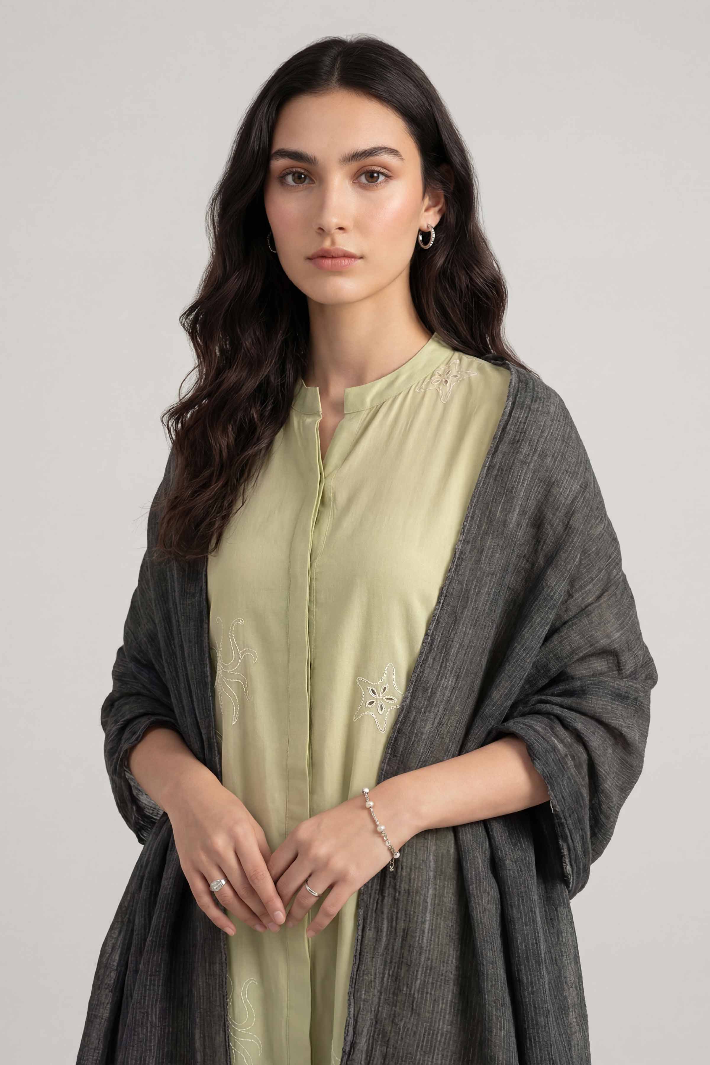 Black Women Scarf-447422103