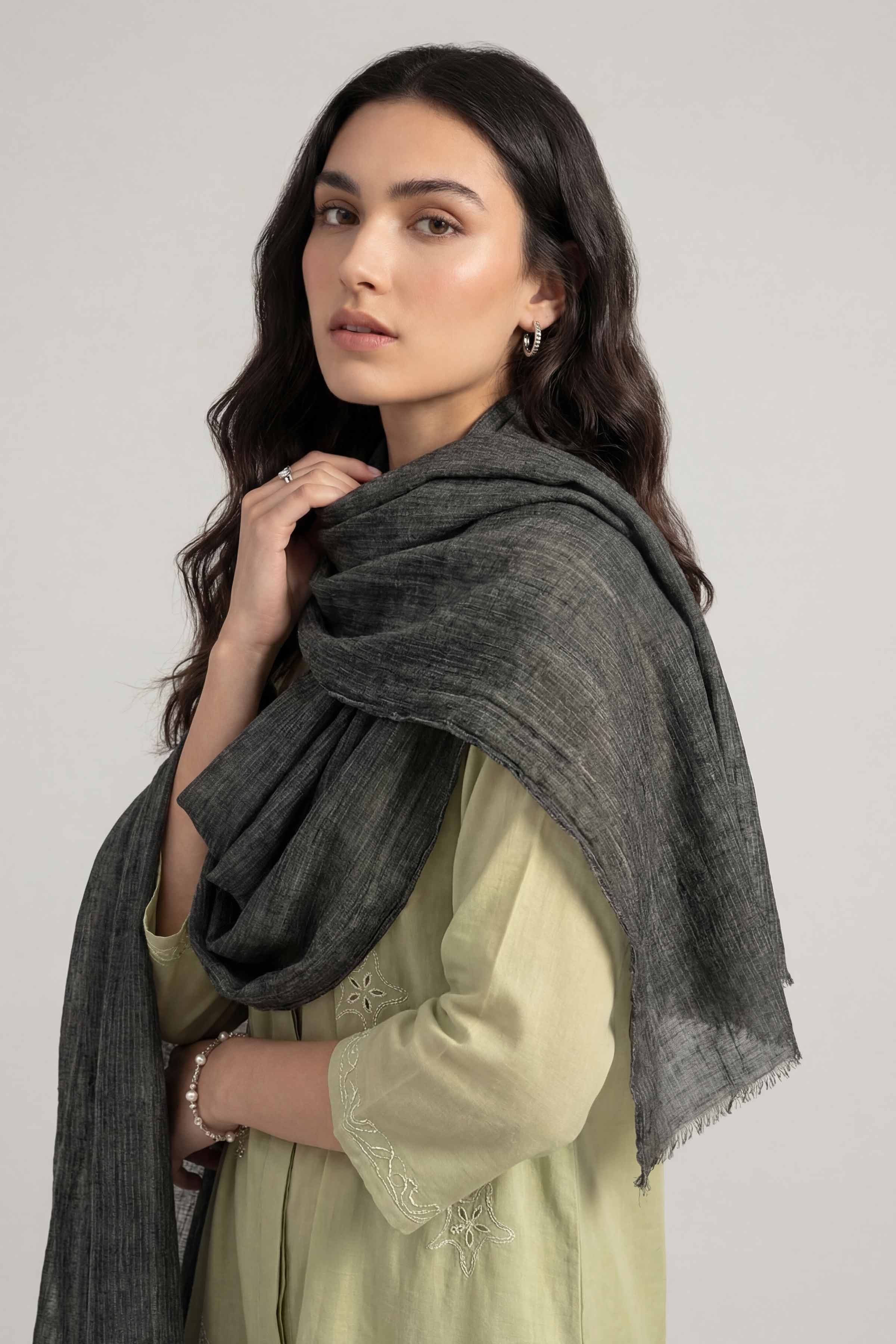 Black Women Scarf-447422103