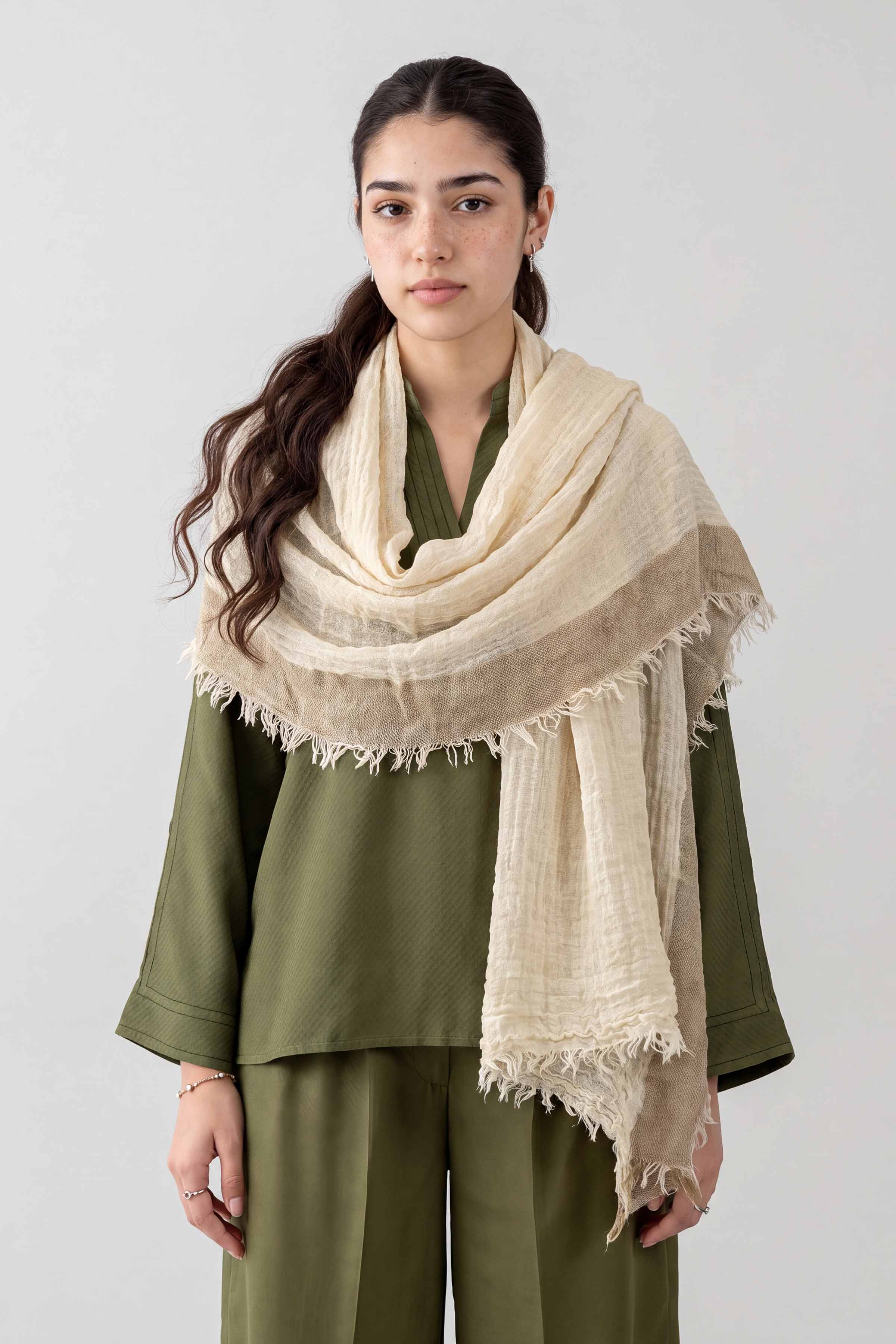 Off White Women Scarf-447432107